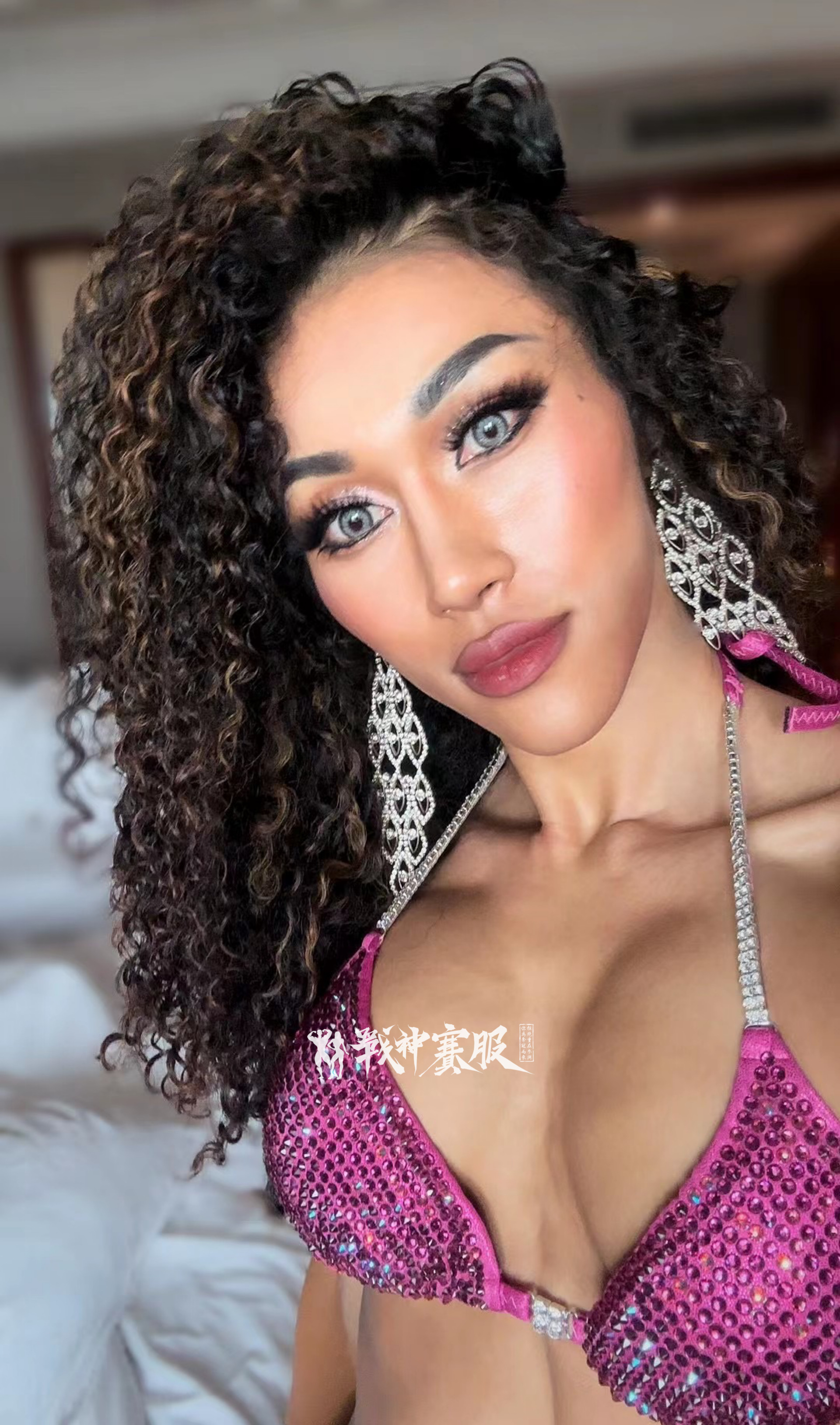 BK3-012 Competition Bikini Custom-Made for Bikini and Wellness ProSuits Tiantian Chen