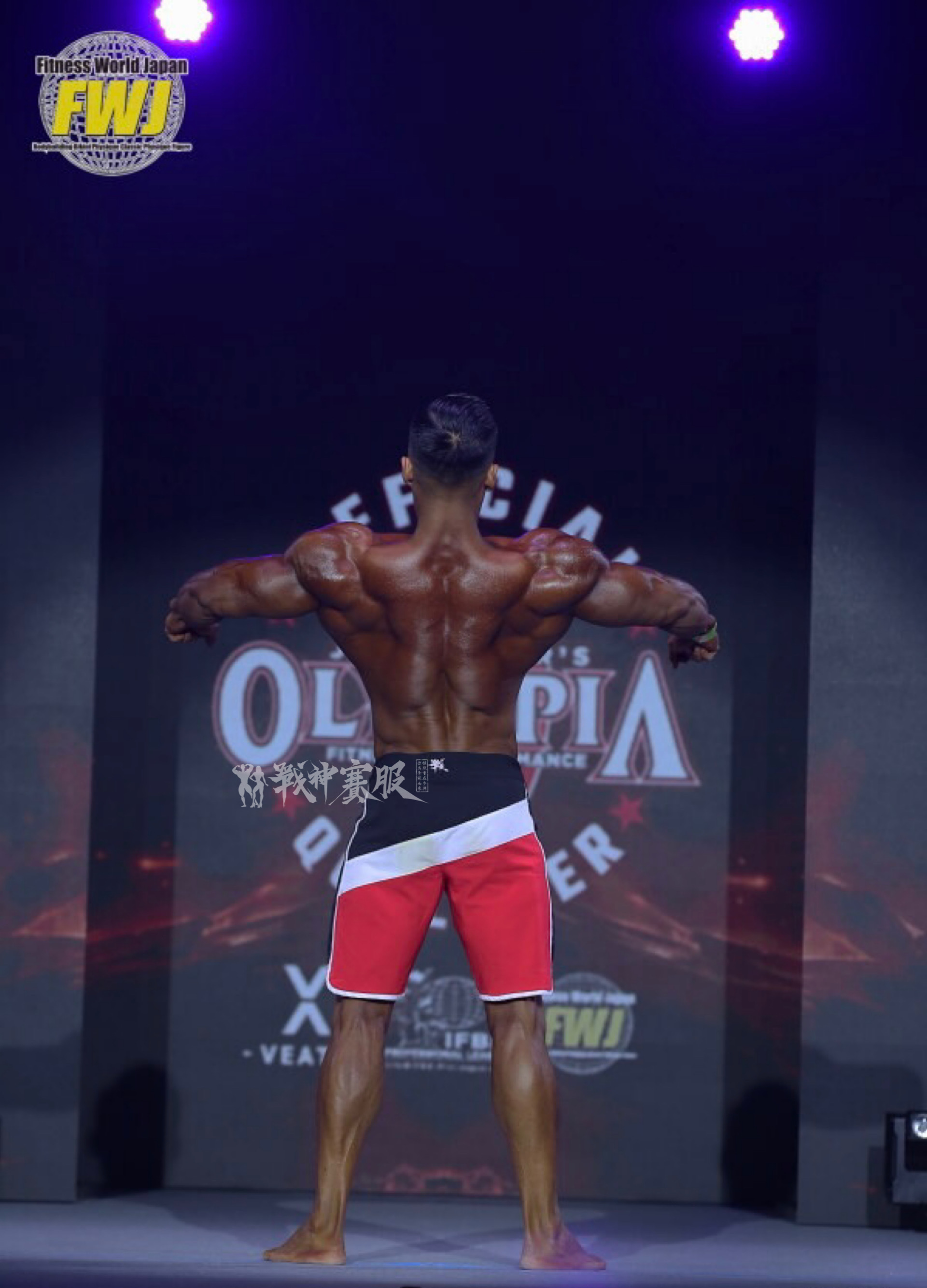 MP147 Boardshorts Custom-Made for Men's Physique ProSuits Juxian He