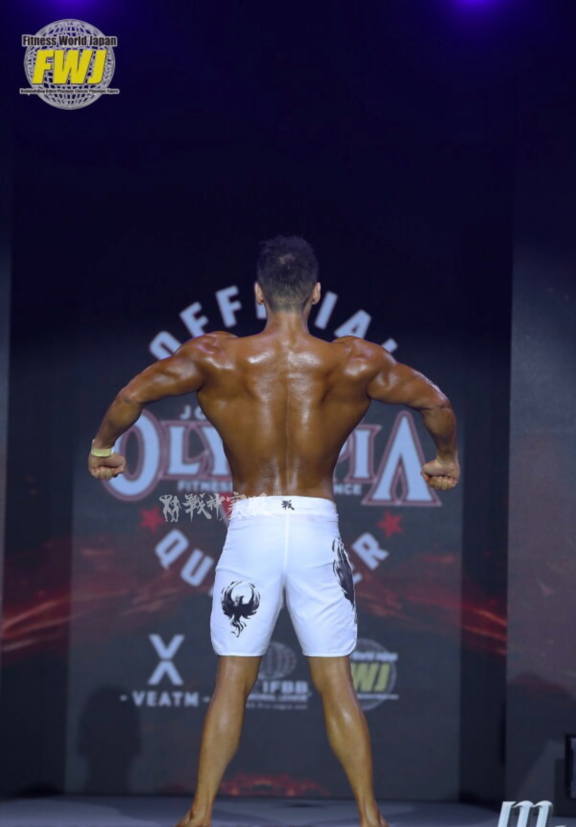 MP149 Boardshorts Custom-Made for Men's Physique ProSuits Xin Xi