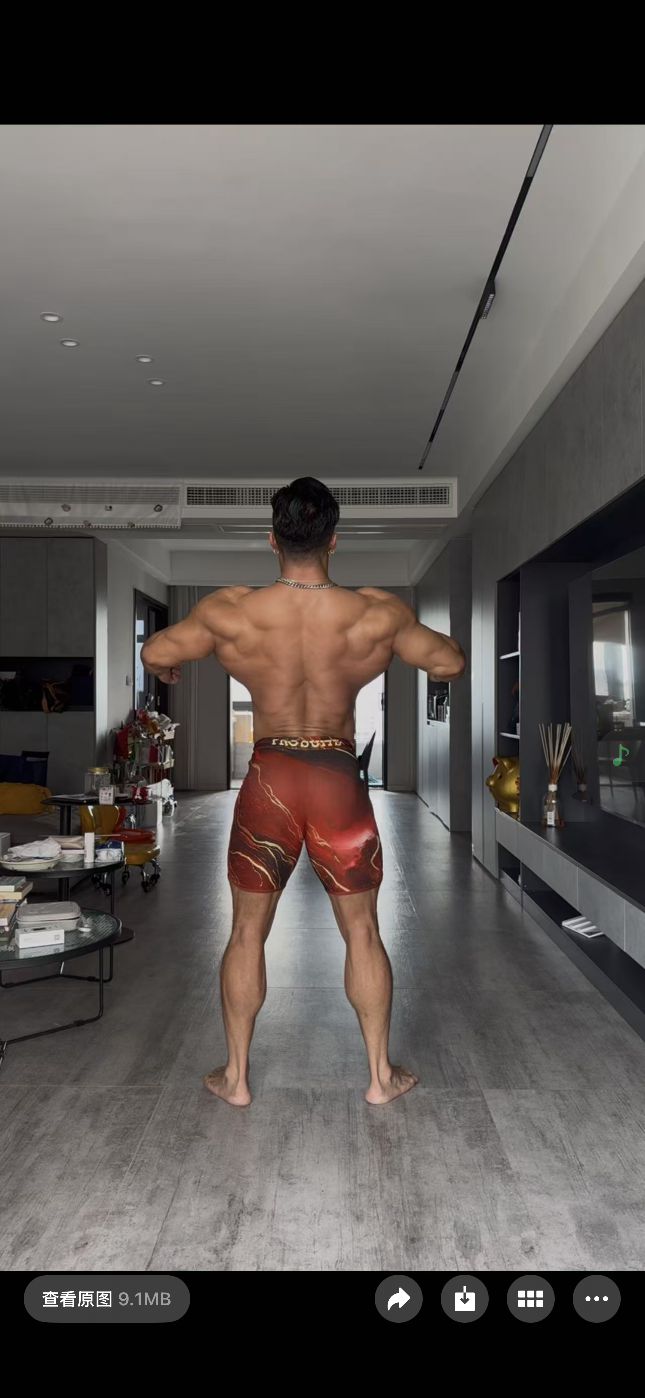 MP191 "Sand & Marble" Boardshorts SML for Men's Physique ProSuits Rui Liu