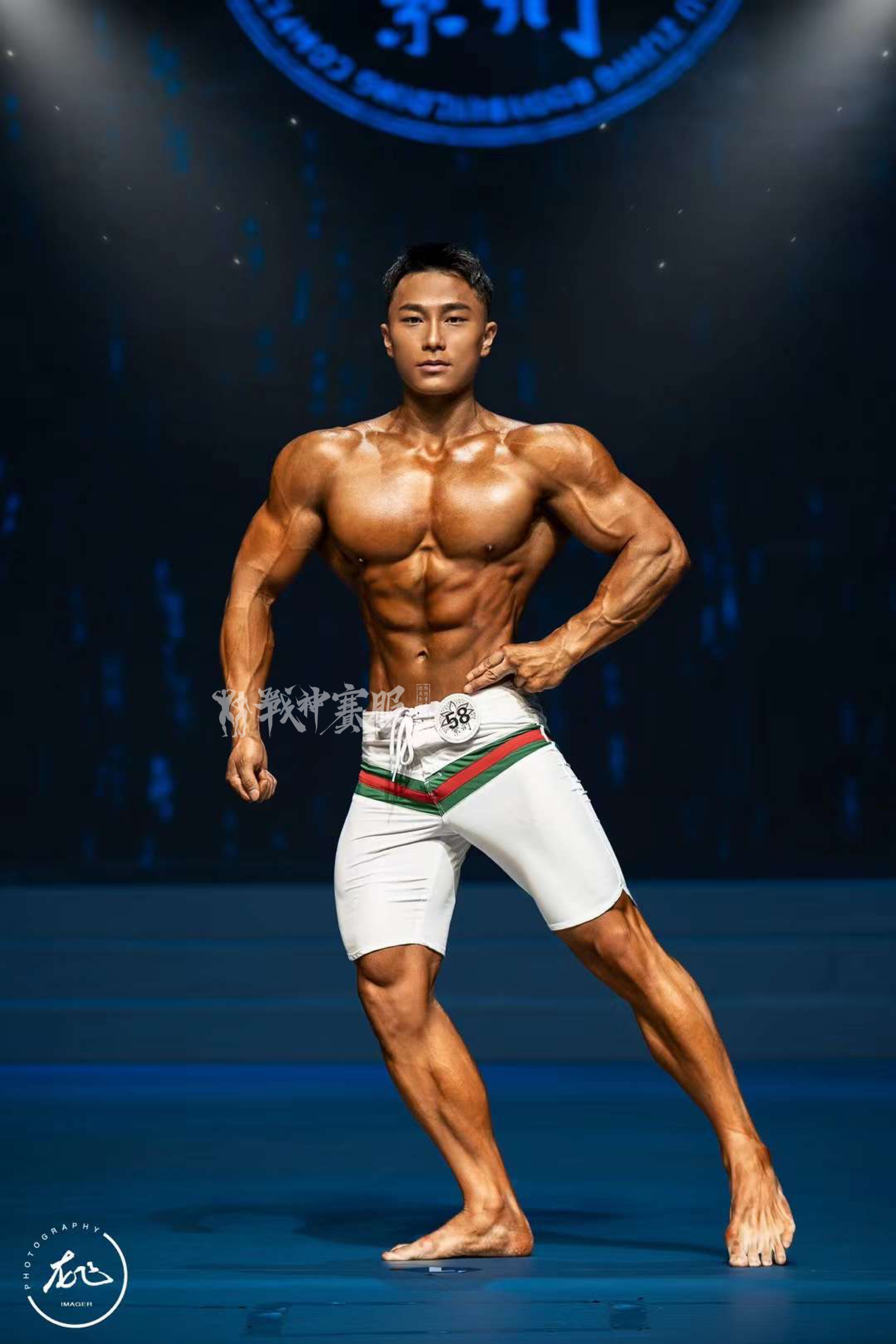MP044 Boardshorts for Men's Physique by ProSuits
