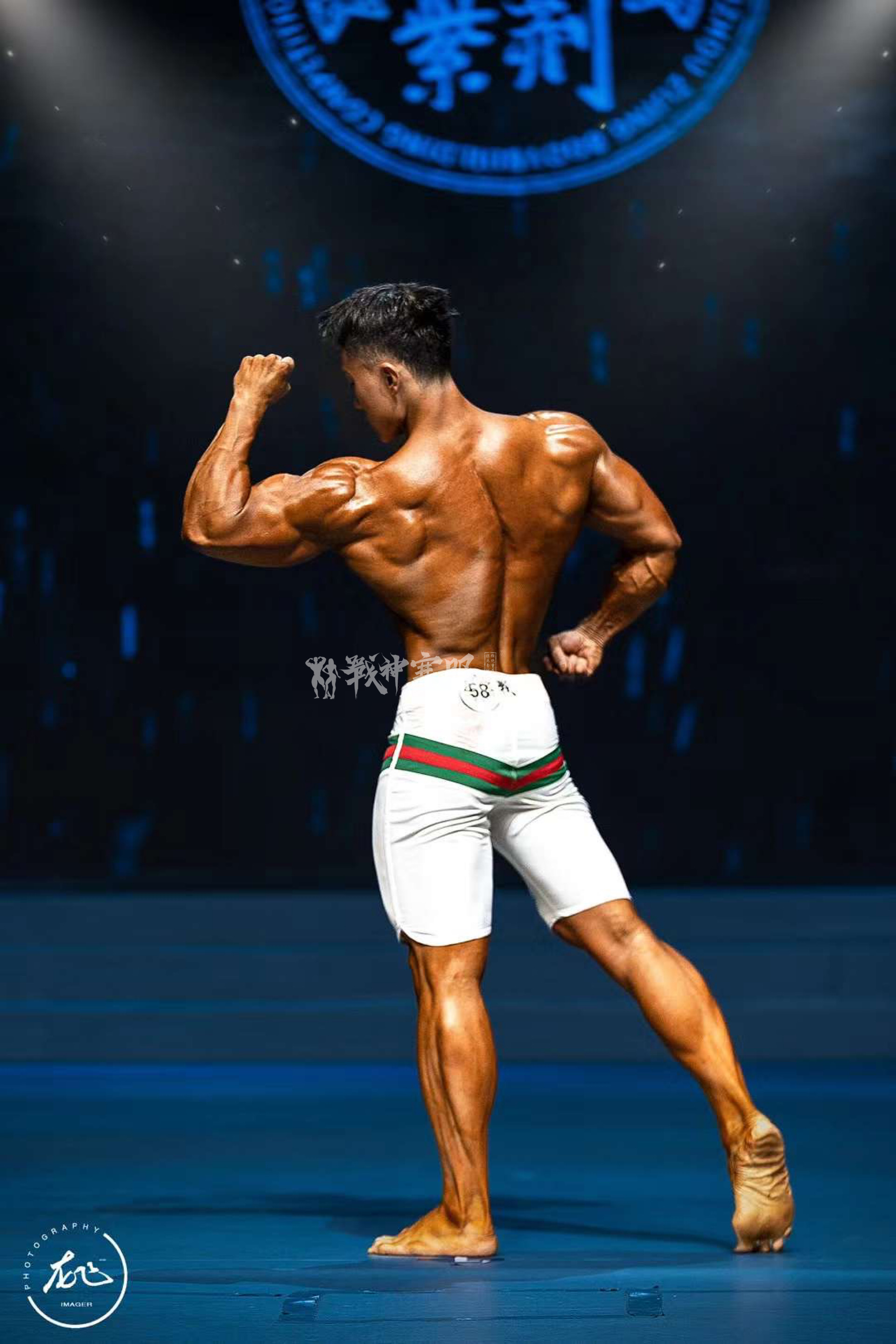 MP044 Boardshorts for Men's Physique by ProSuits