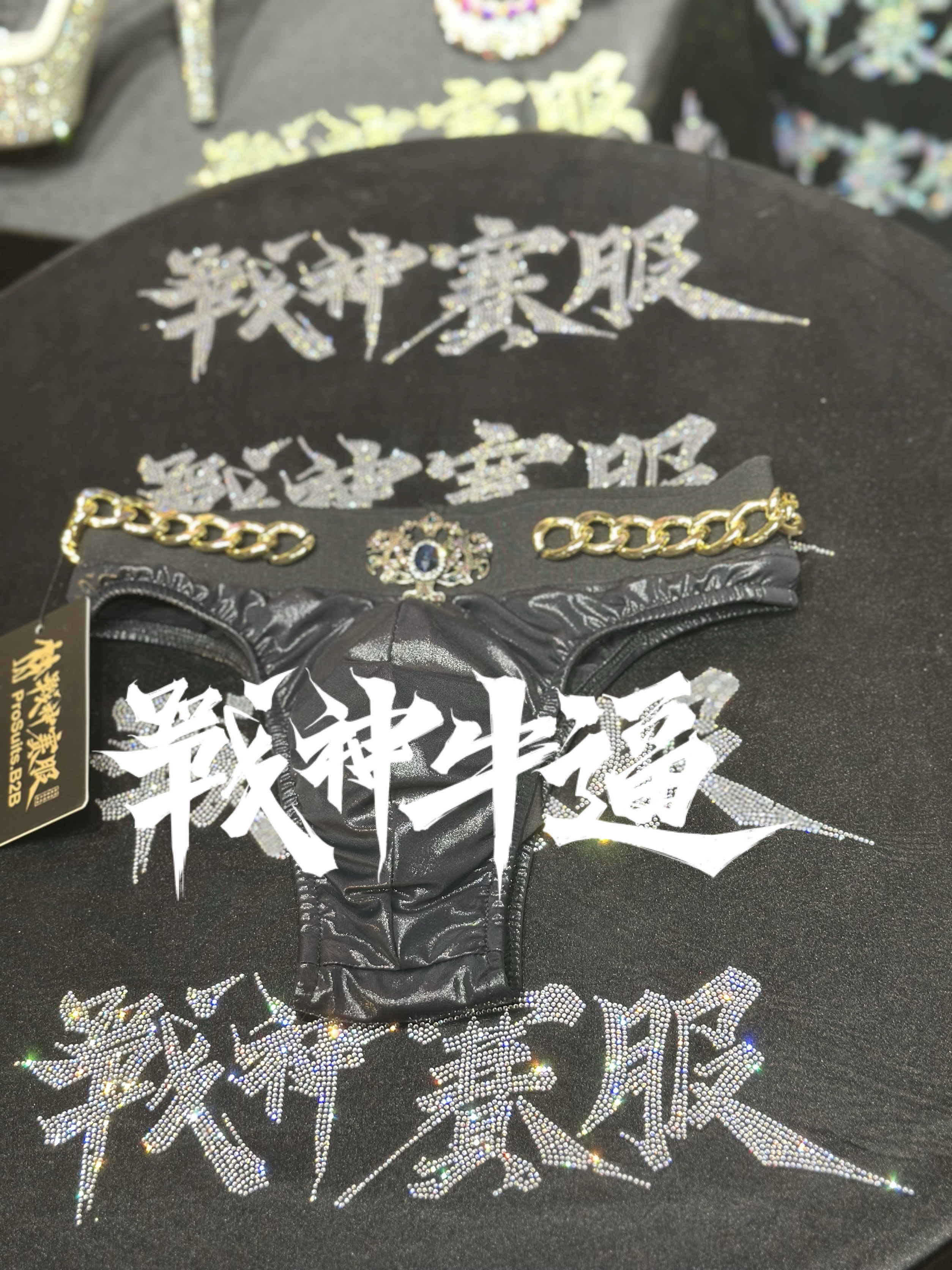 MM007 Posing Trunk with Chain Ornaments for Muscle Model by ProSuits