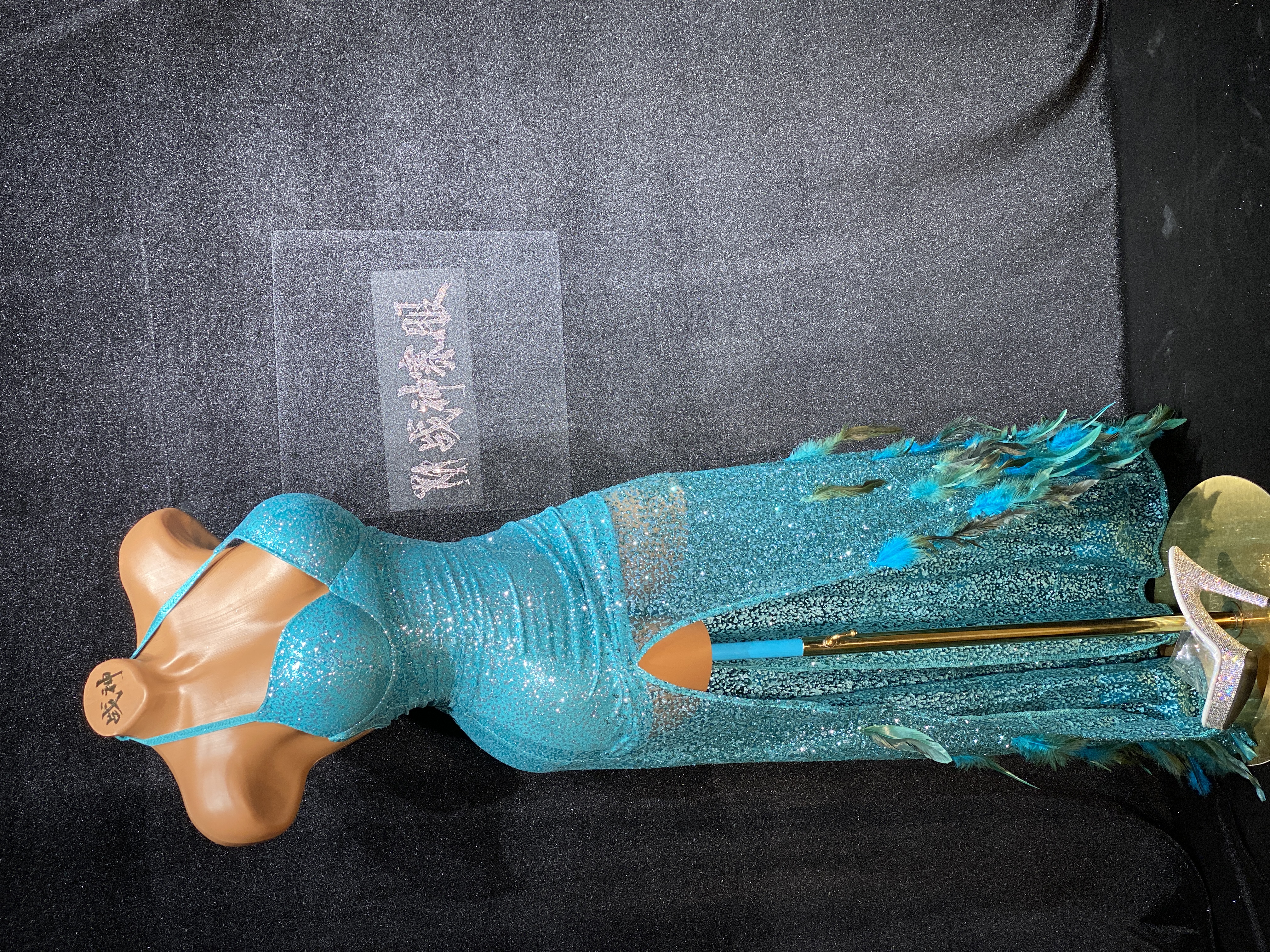 GW009 Competition Evening Gown Custom-Made for Elite Fit Model ProSuits