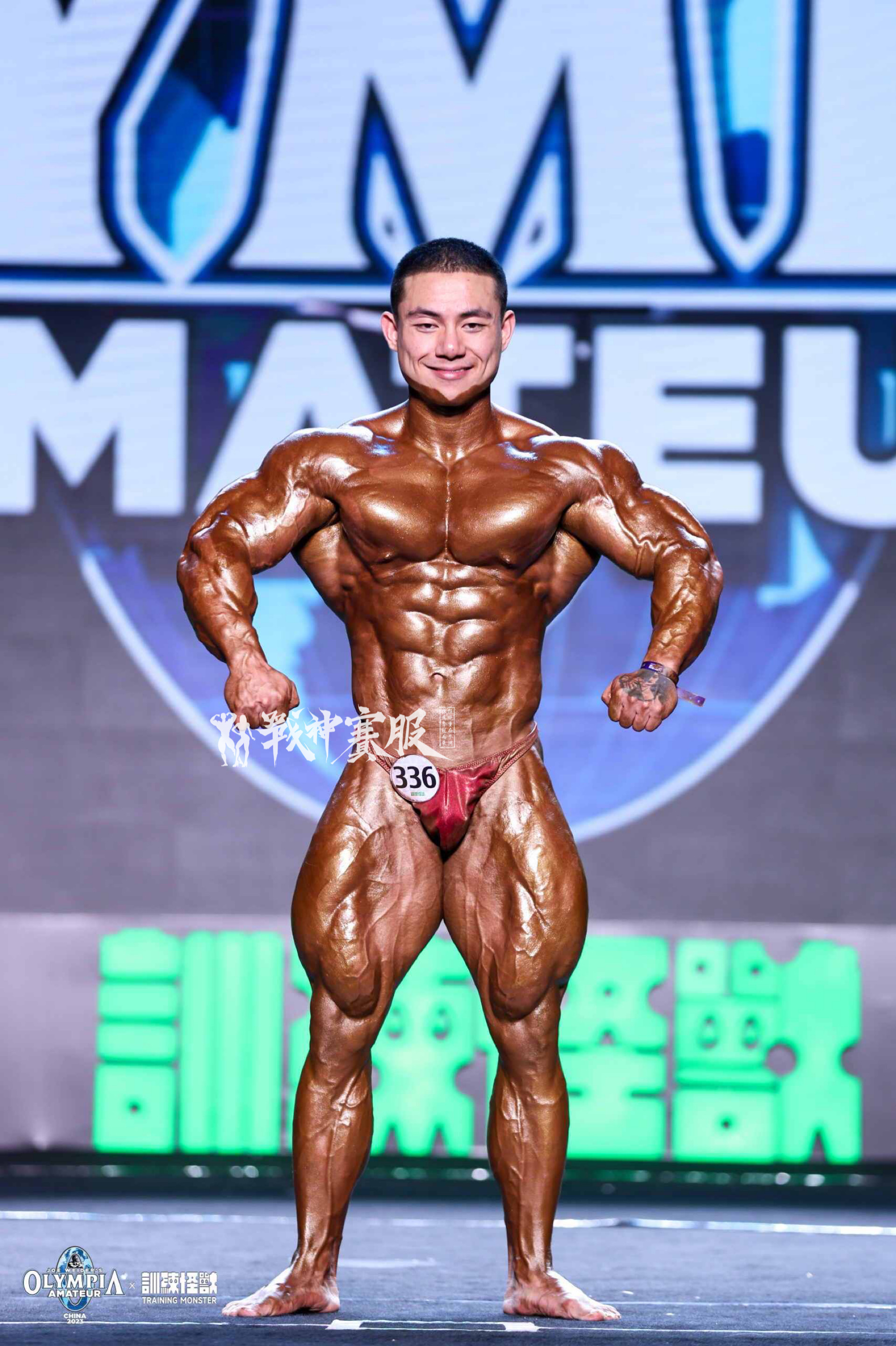 BB-G2 "Rust" Posing Trunk for Bodybuilding ProSuits Yufan Zhang
