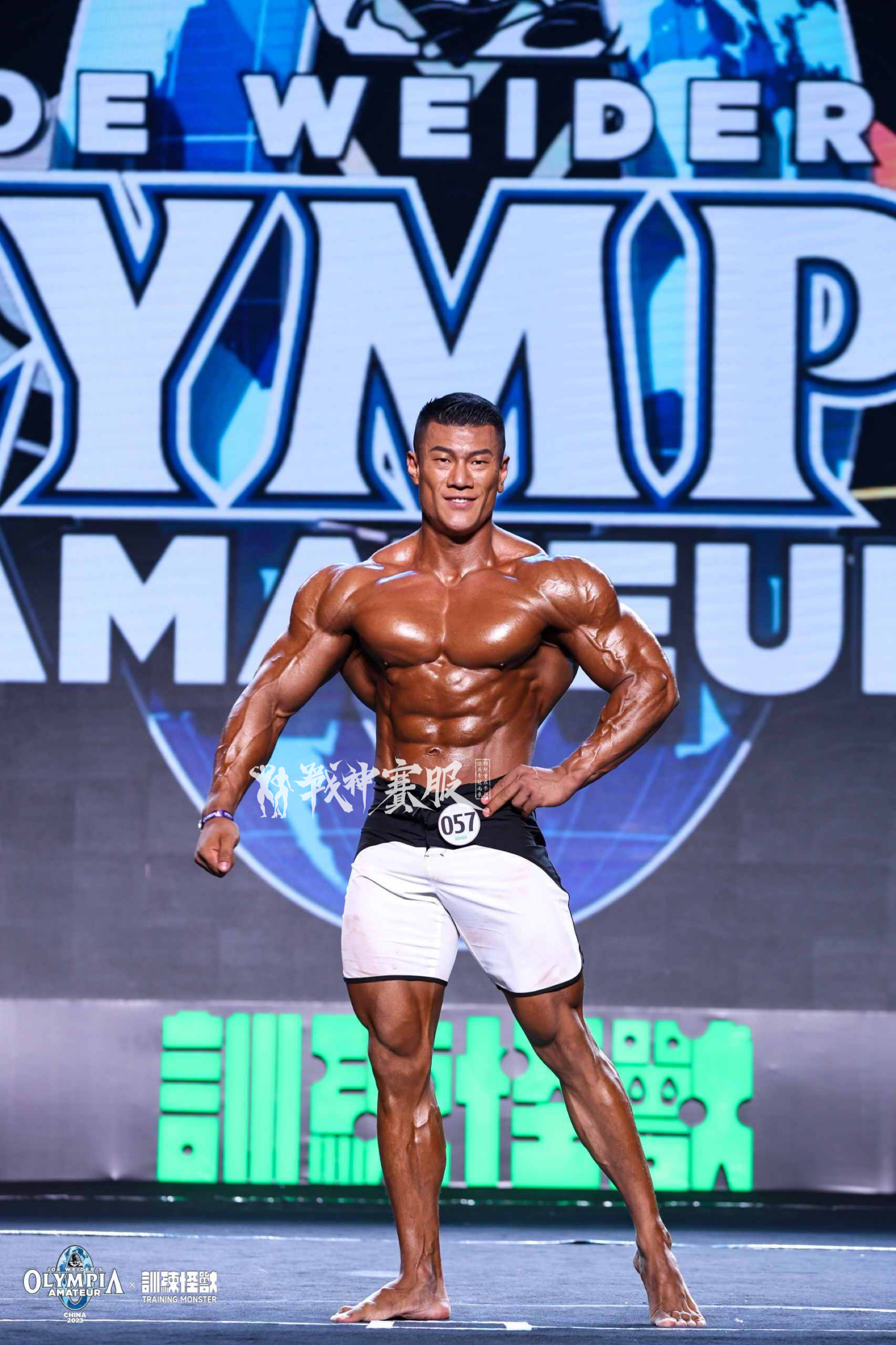 MP004 Boardshorts Custom-Made for Men's Physique ProSuits Jinbo Li