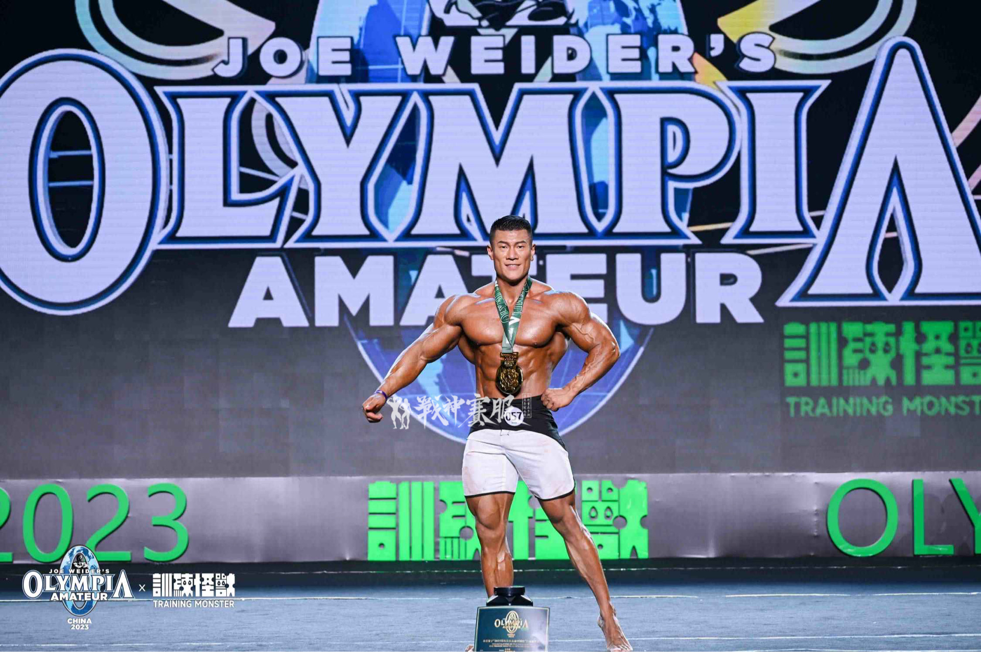 MP004 Boardshorts Custom-Made for Men's Physique ProSuits Jinbo Li