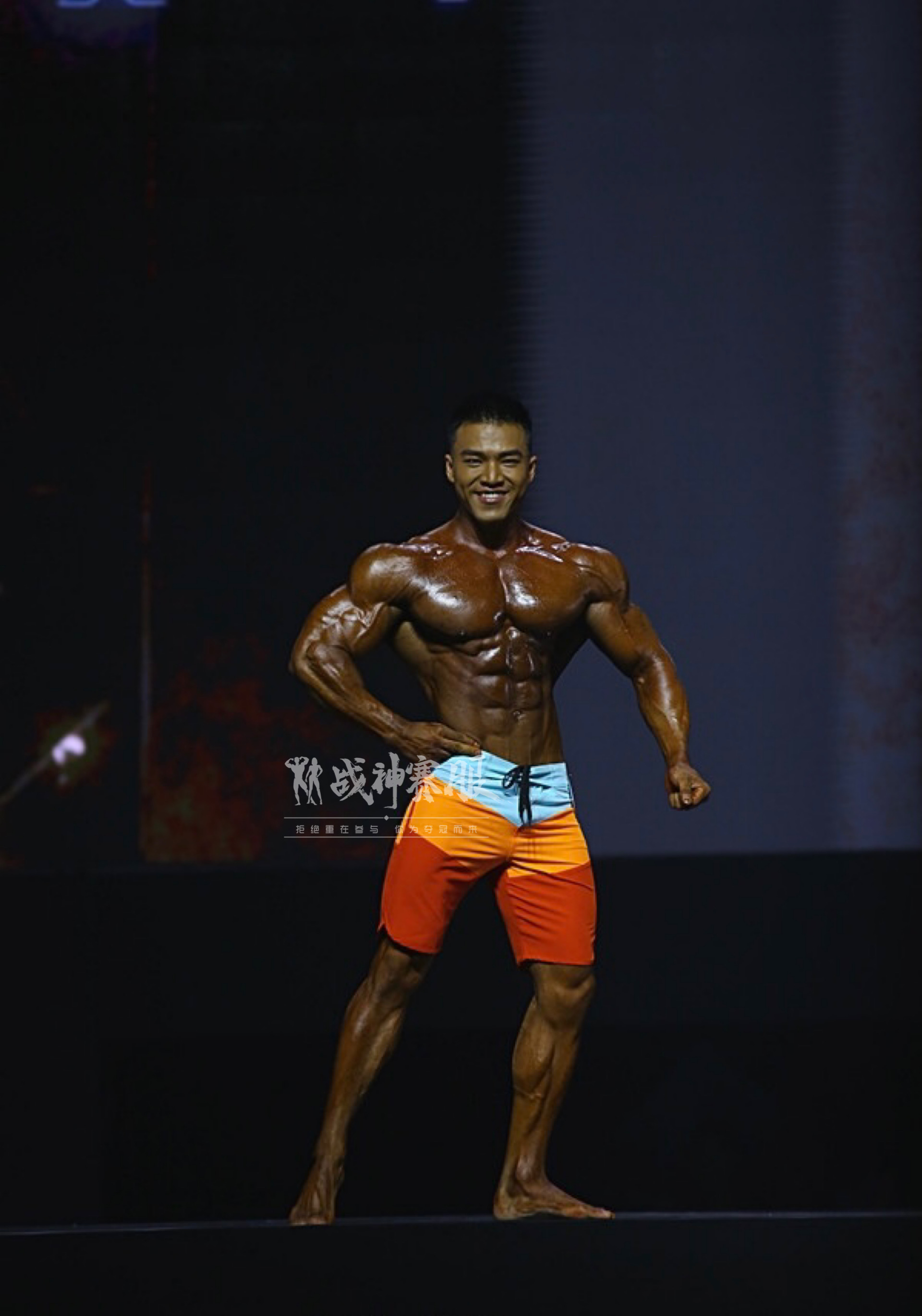 MP002 Boardshorts Custom-Made for Men's Physique ProSuits Juxian He