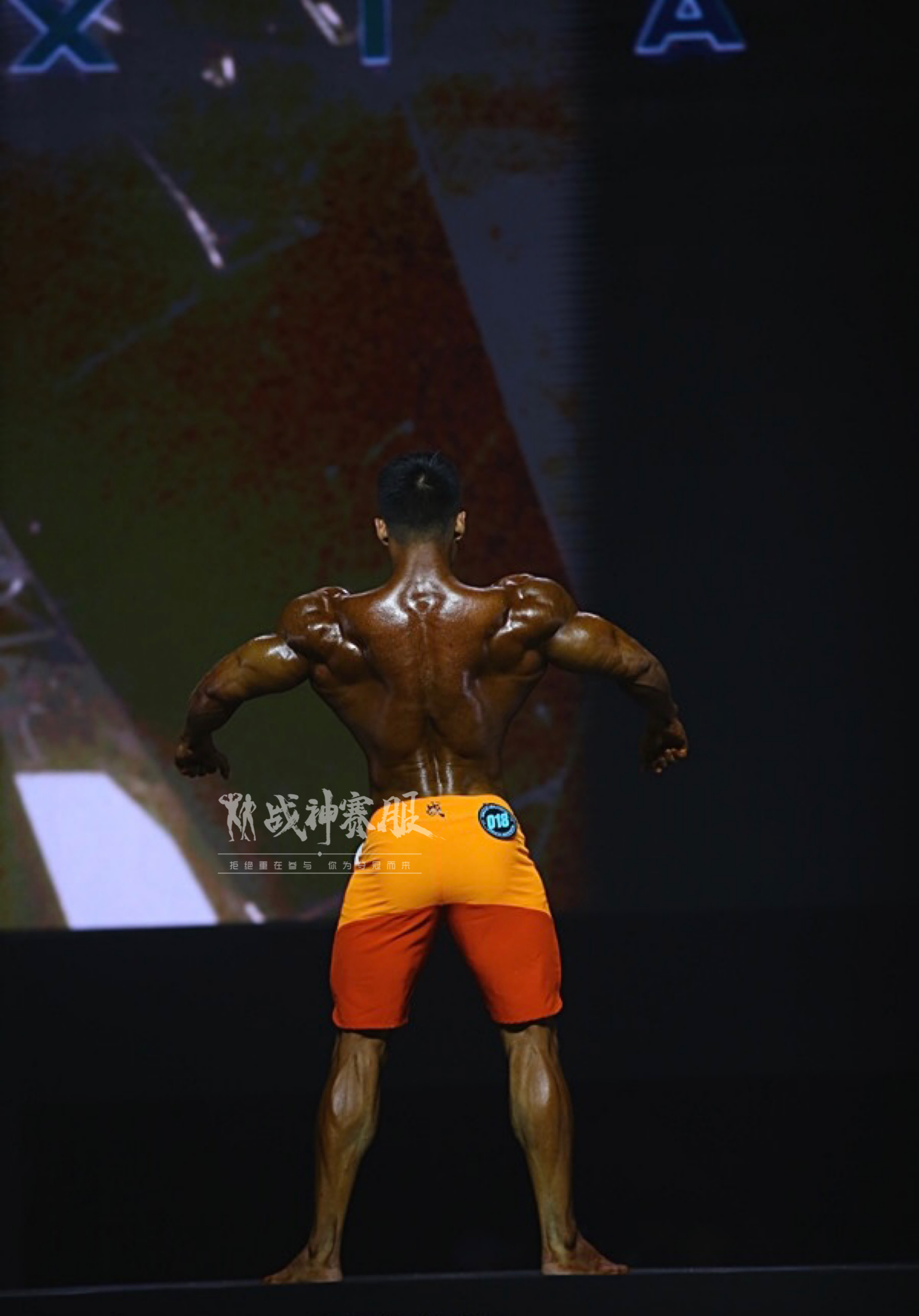 MP002 Boardshorts Custom-Made for Men's Physique ProSuits Juxian He