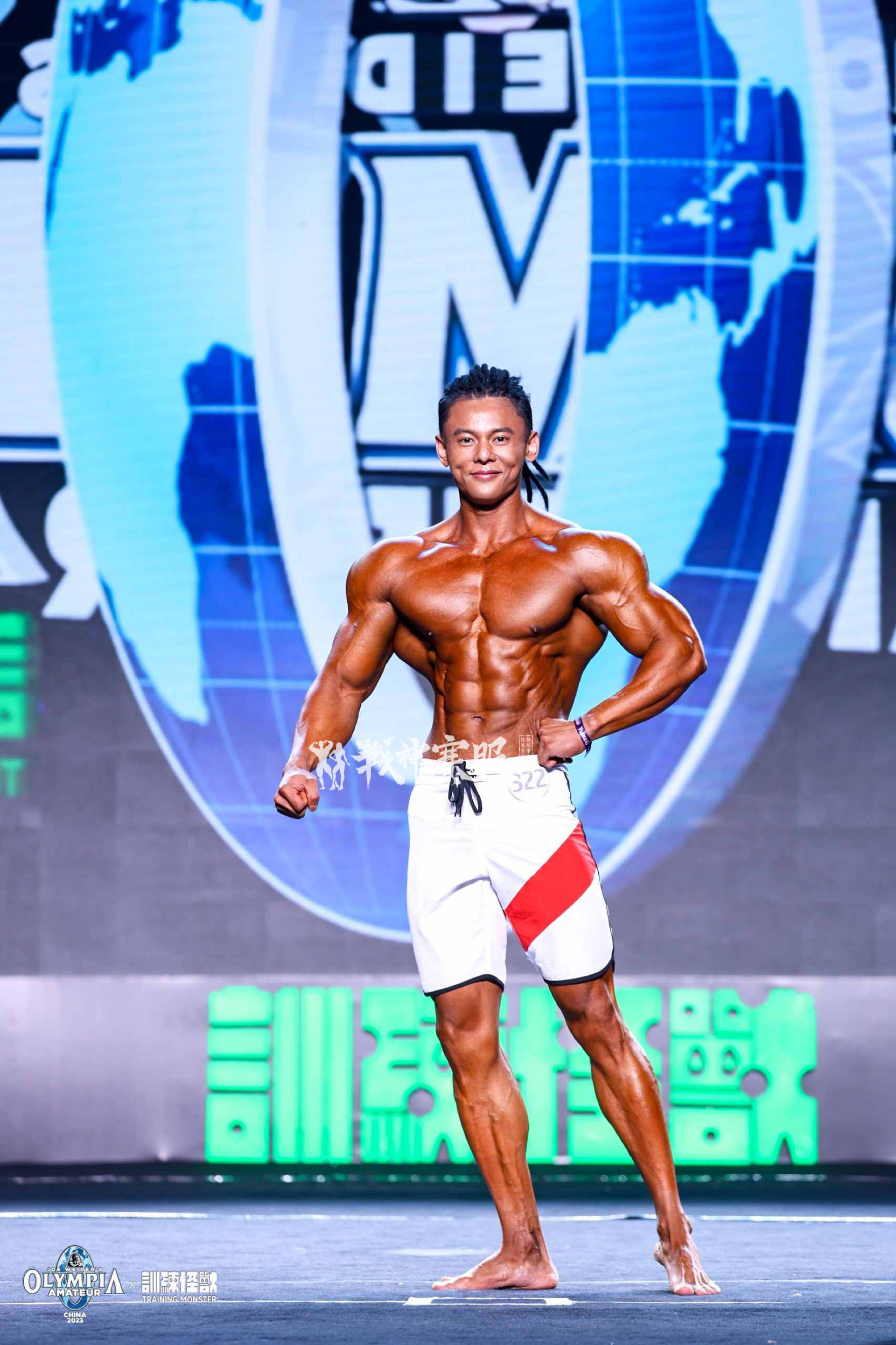 MP065 Boardshorts for Men's Physique by ProSuits