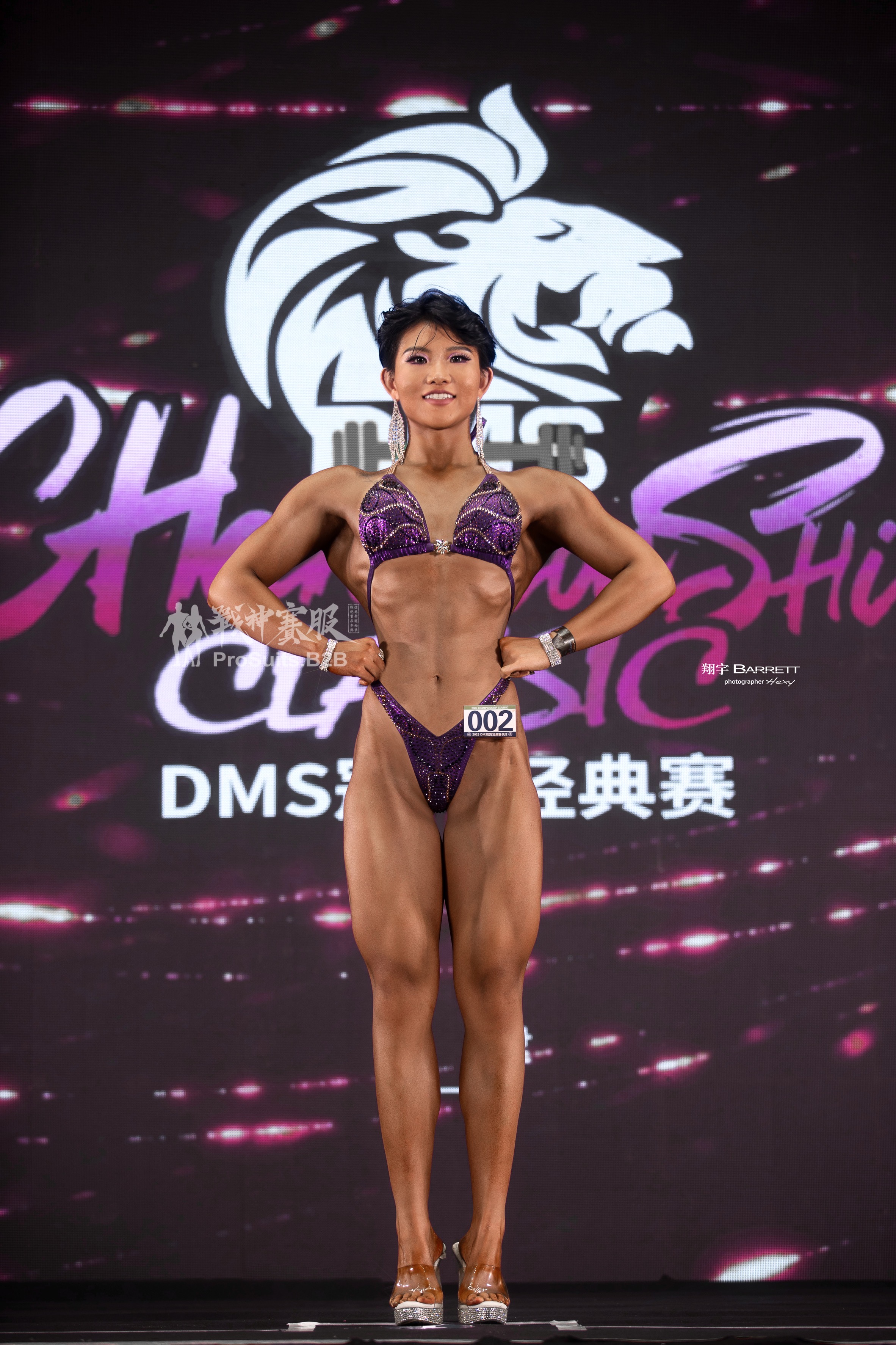 FG7-002 Competition Bikini Custom-Made for Figure/WP/WBB ProSuits Barbara Menage