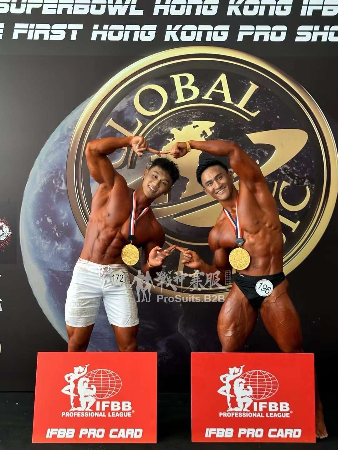 CPSP ProSuits Signature Posing Trunk for Classic Physique Kai Liu