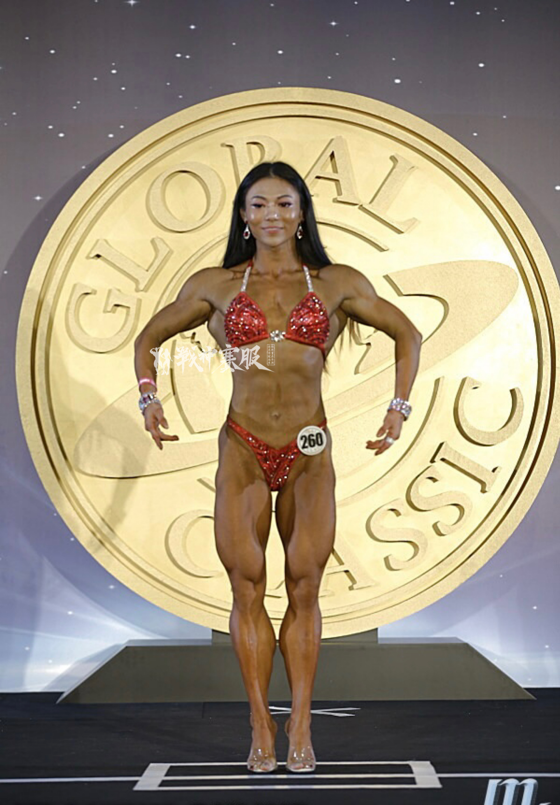 FG8-003 Competition Bikini Custom-Made for Figure/WP/WBB ProSuits Yao Zeng