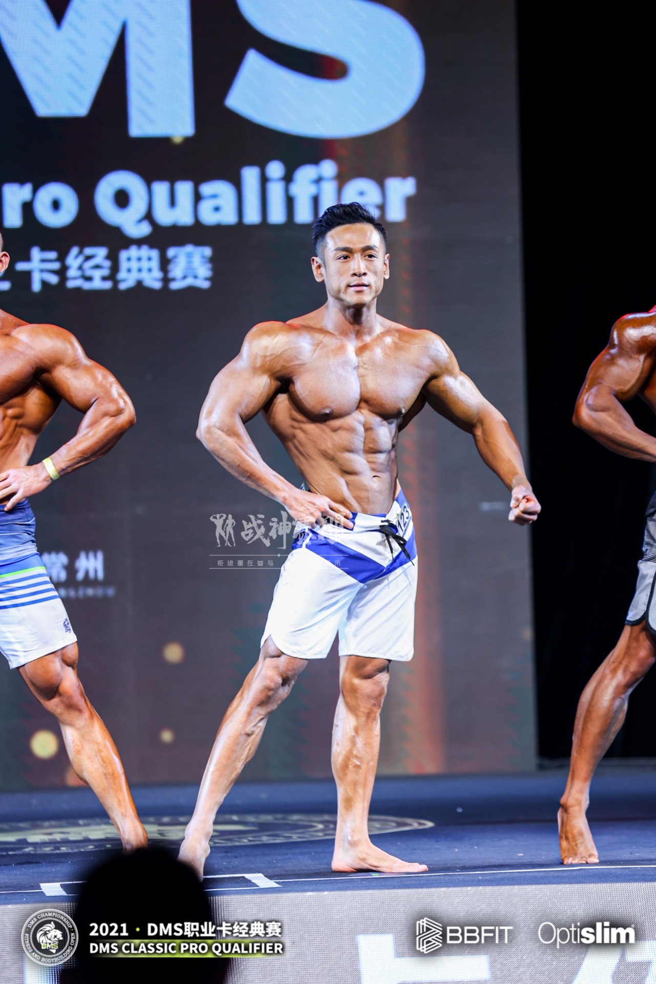 MP045 Boardshorts Custom-Made for Men's Physique ProSuits Kai-Hsiang Chen
