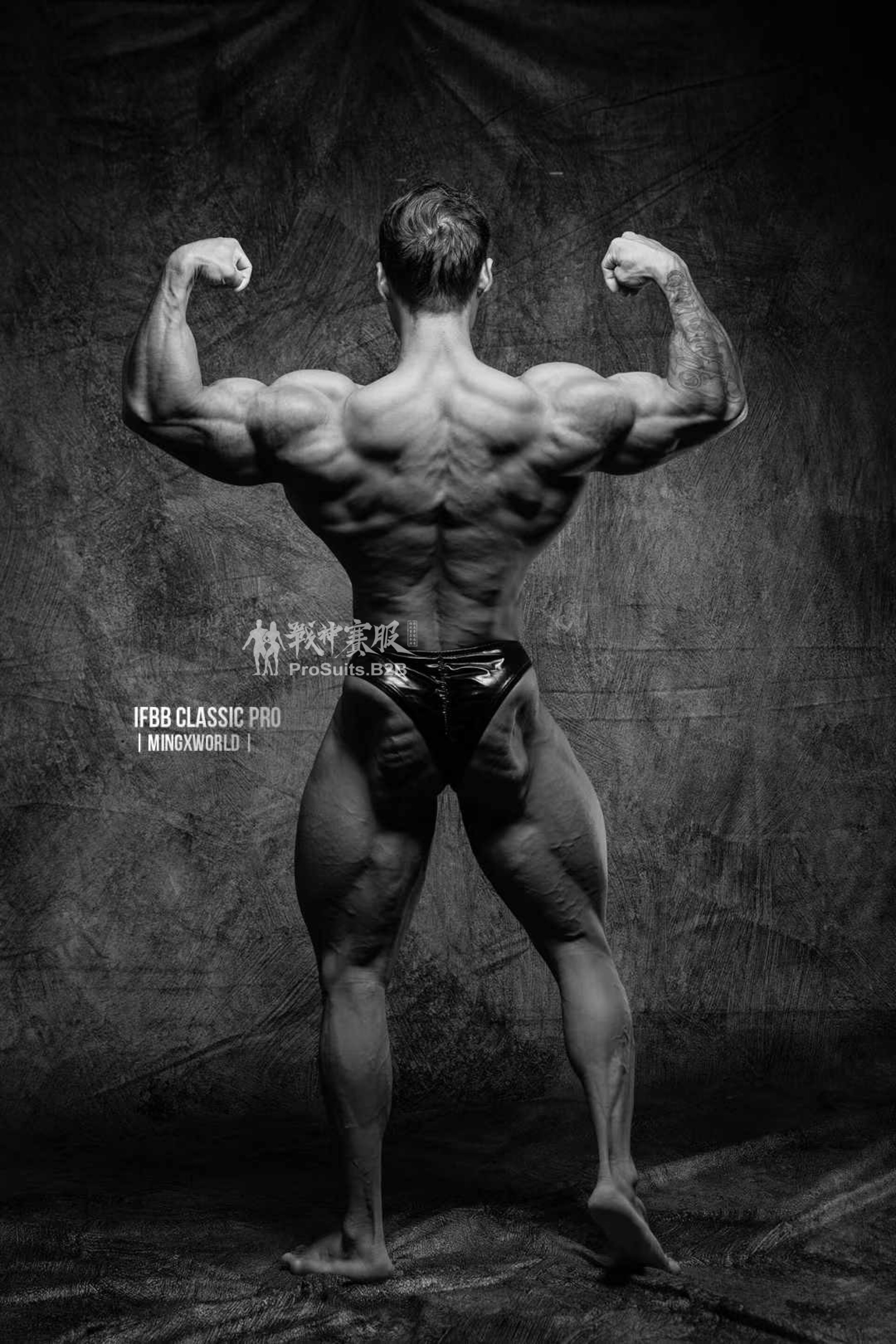 CP07 Low-Rise Posing Trunk Custom-Made for Classic Physique ProSuits Shicheng Jin