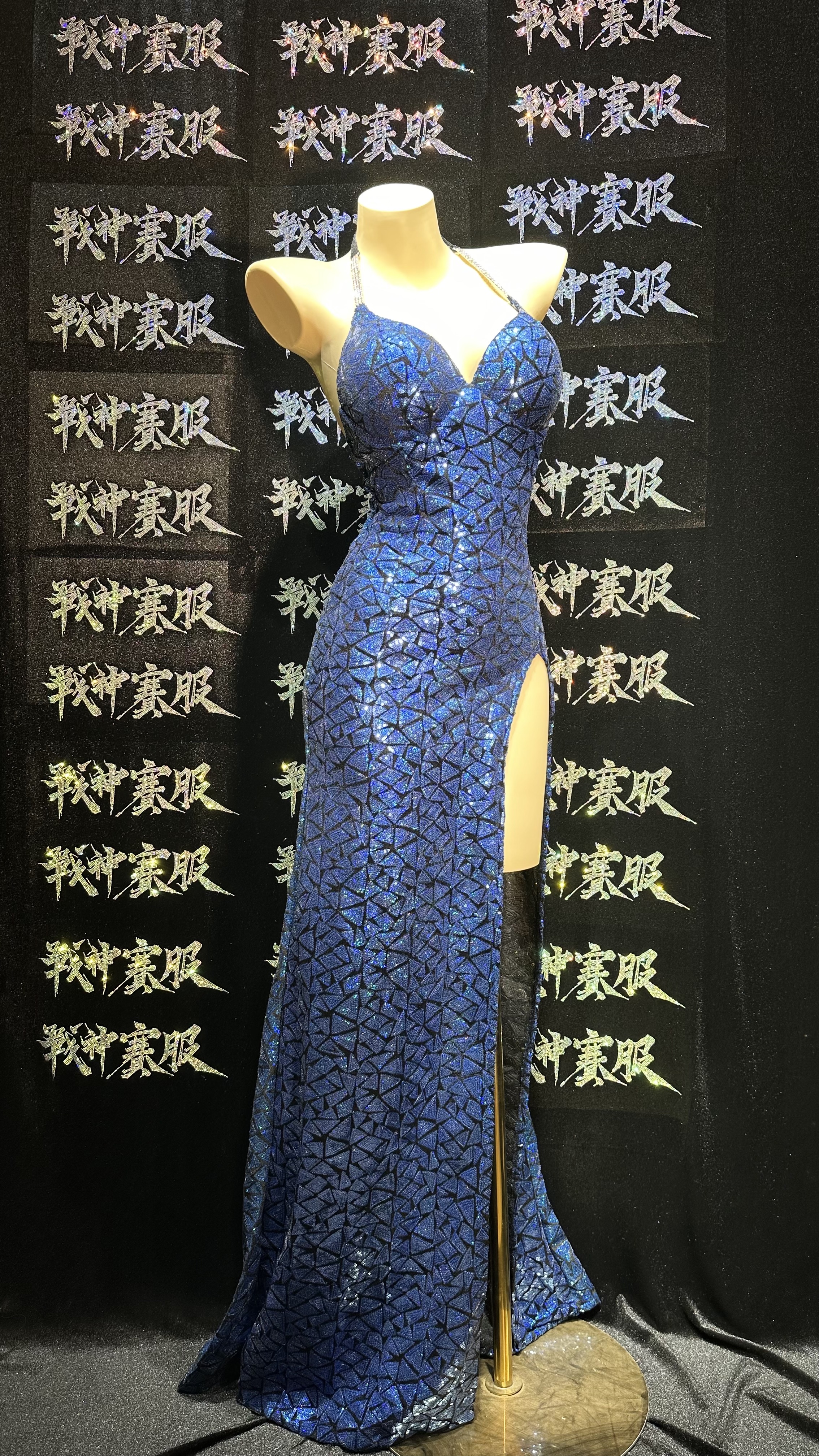 GW006 Competition Evening Gown Custom-Made for Elite Fit Model ProSuits