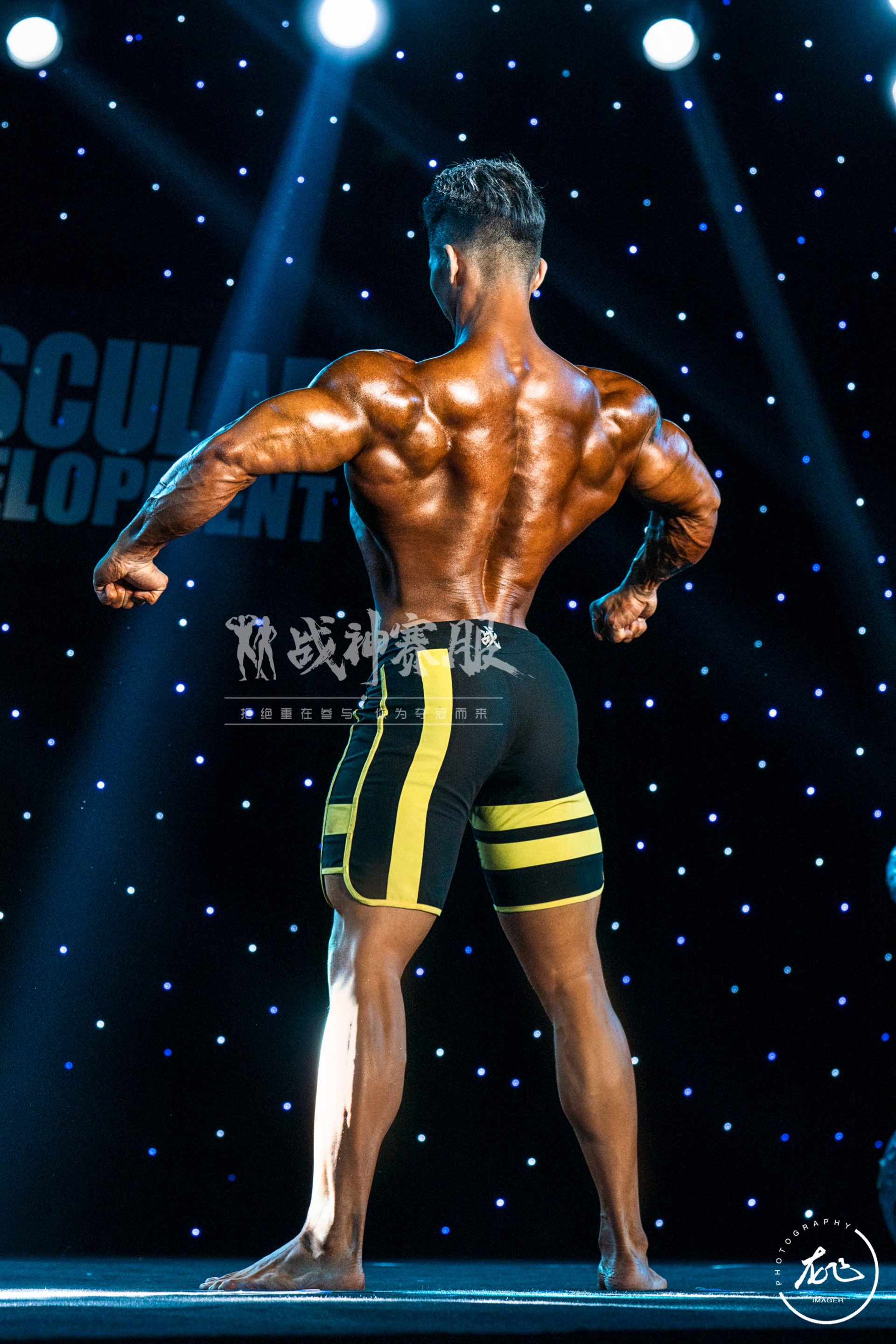 MP019 Boardshorts Custom-Made for Men's Physique ProSuits Zhihua Liu