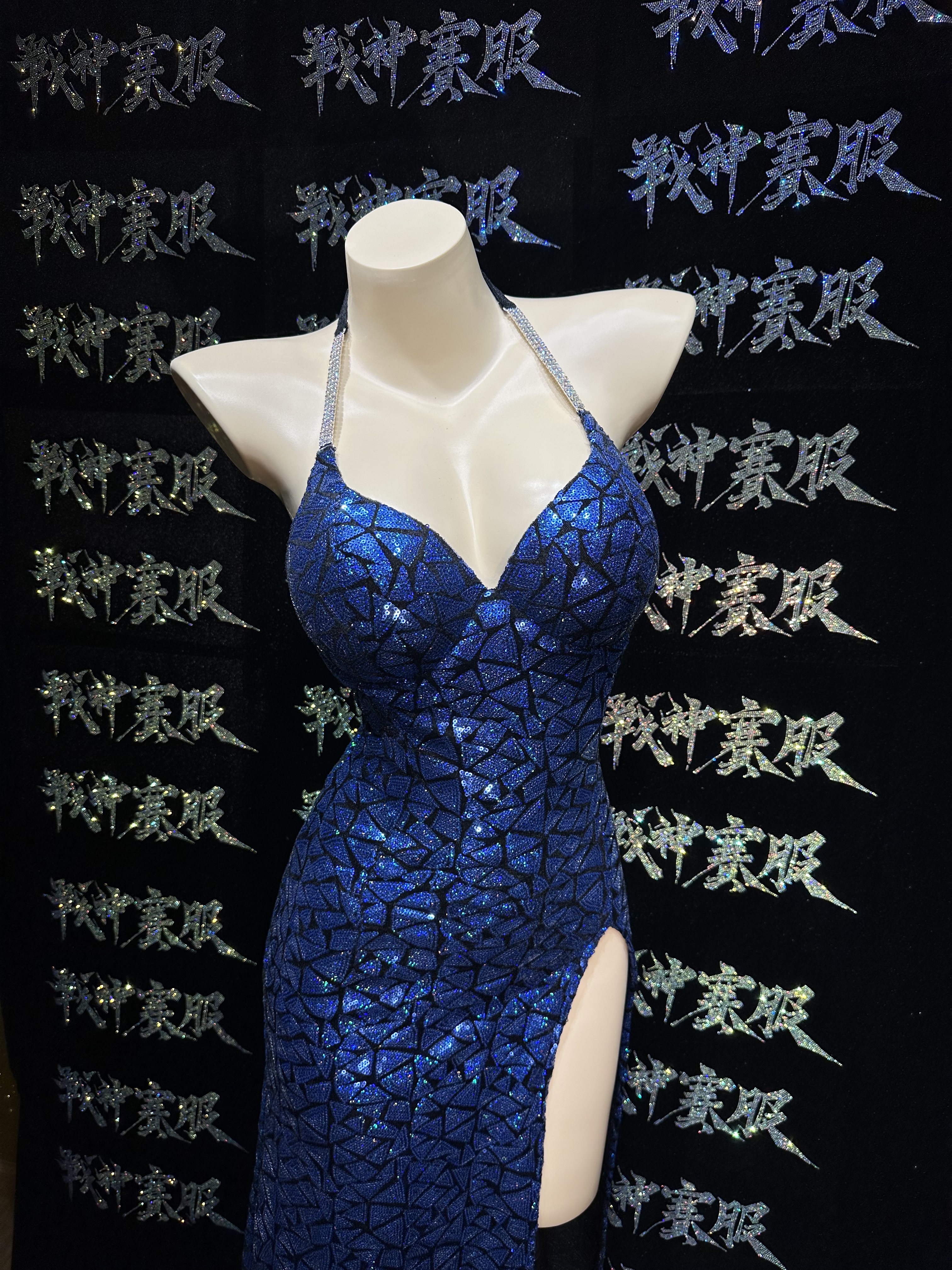 GW006 Competition Evening Gown Custom-Made for Elite Fit Model ProSuits