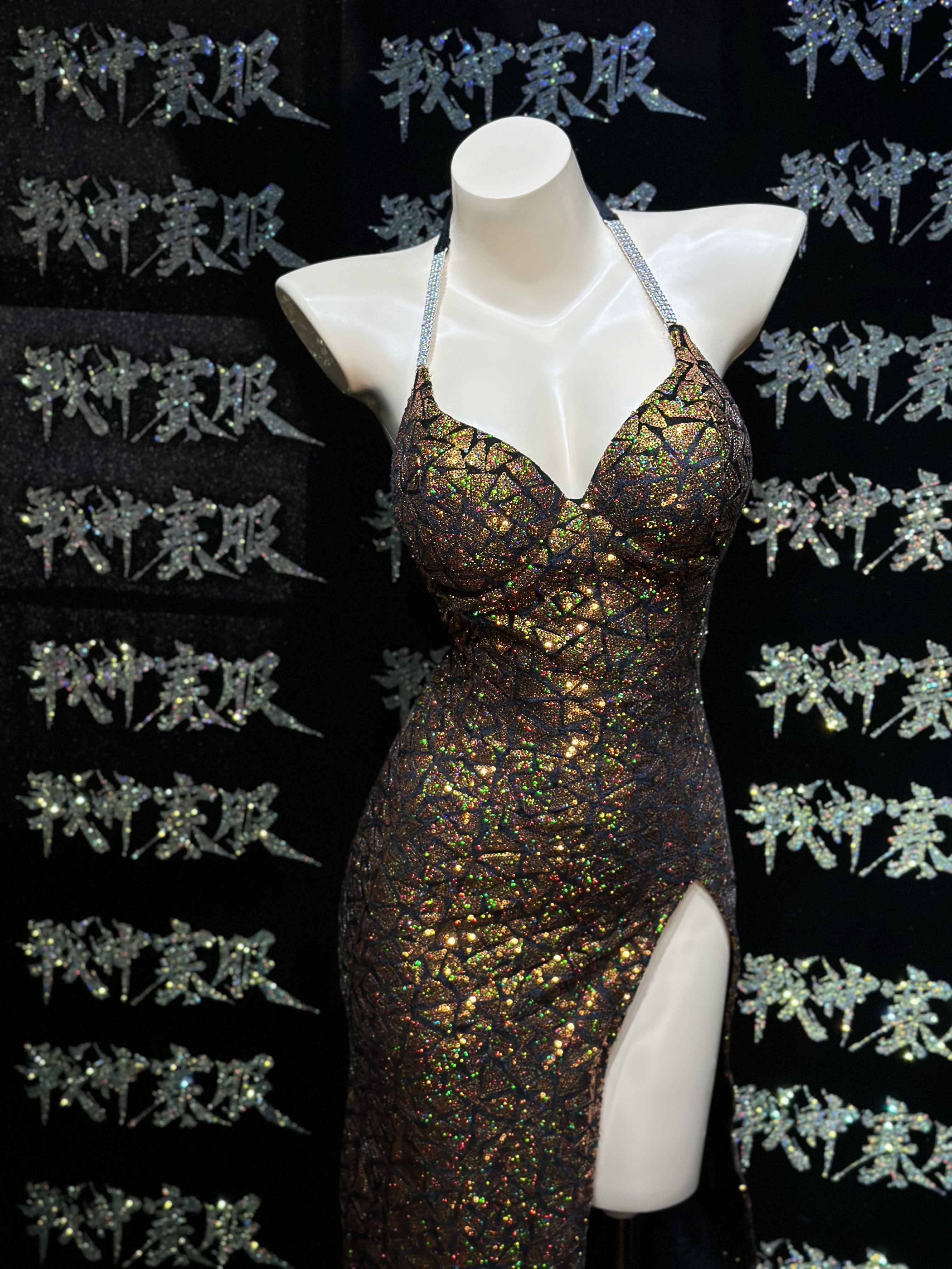 GW008 Competition Evening Gown Custom-Made for Elite Fit Model ProSuits