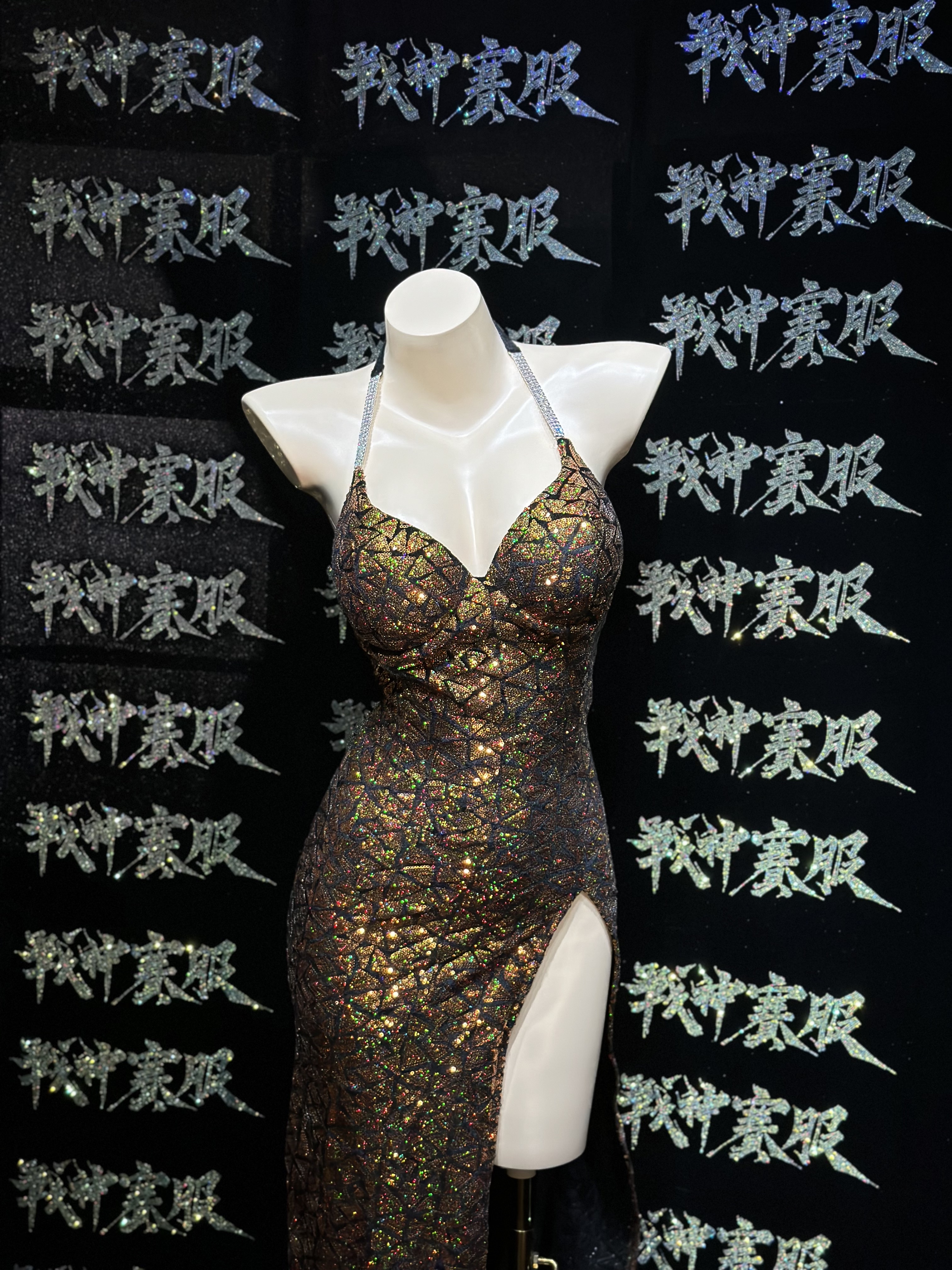 GW008 Competition Evening Gown Custom-Made for Elite Fit Model ProSuits