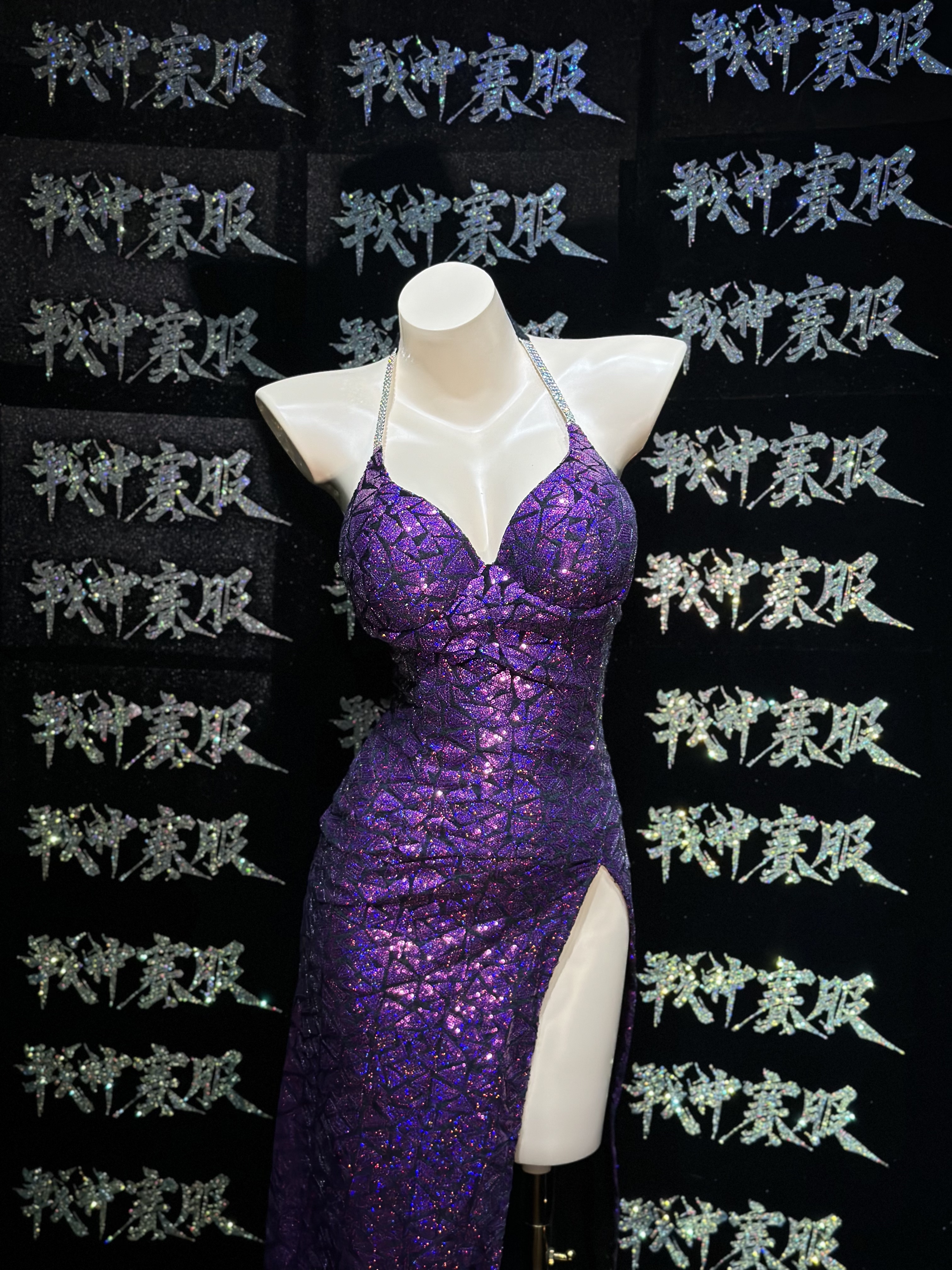 GW007 Competition Evening Gown Custom-Made for Elite Fit Model ProSuits