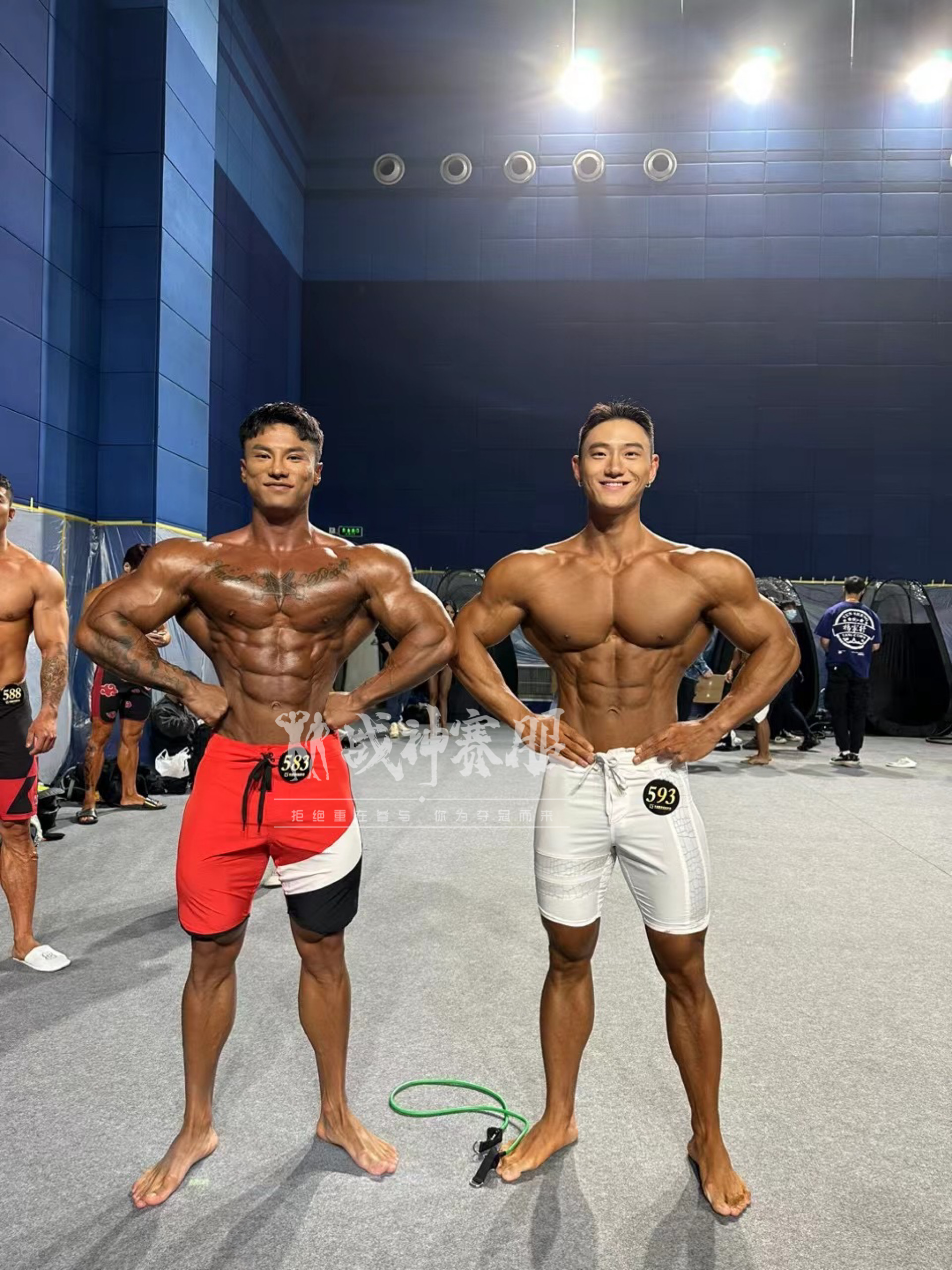 MP001 Boardshorts (PRO STYLE) for Men's Physique