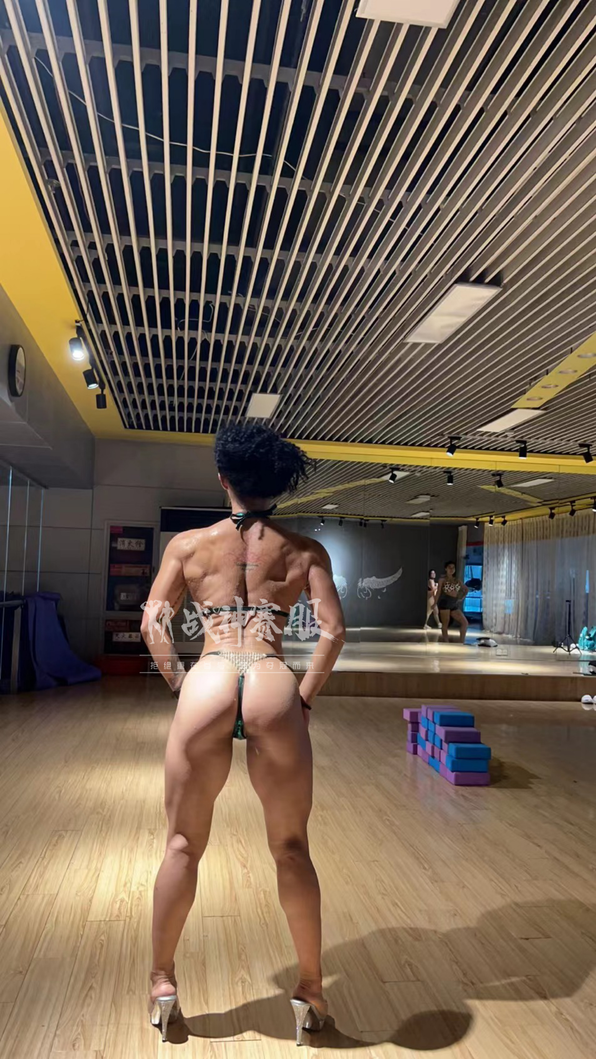 PB-G16 “The Black” Posing Bikini Custom-Made ProSuits Tiantian Chen