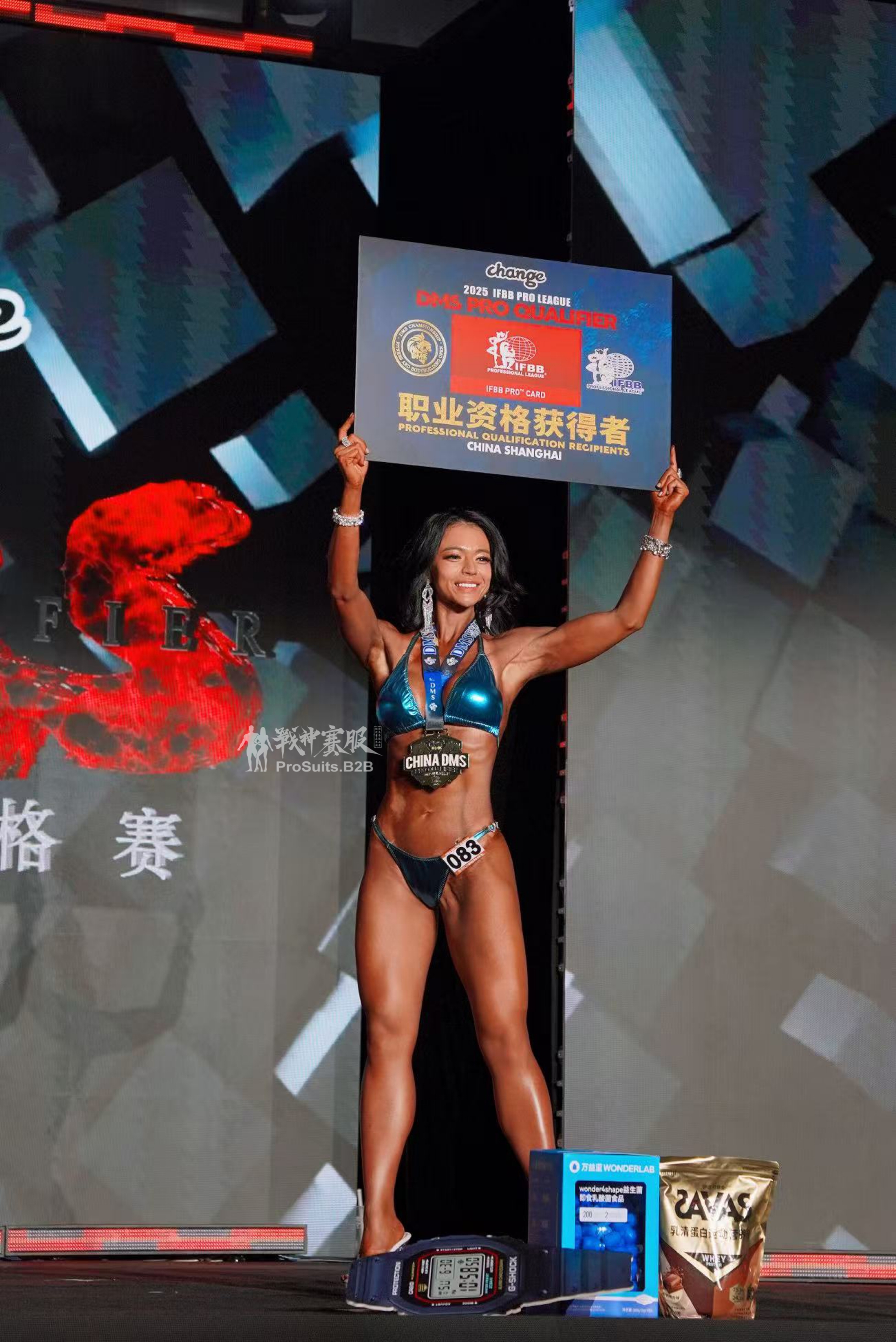 FM-K5 “Capri” Competition Bikini Custom-Made for Fit Model ProSuits Angel Cheng