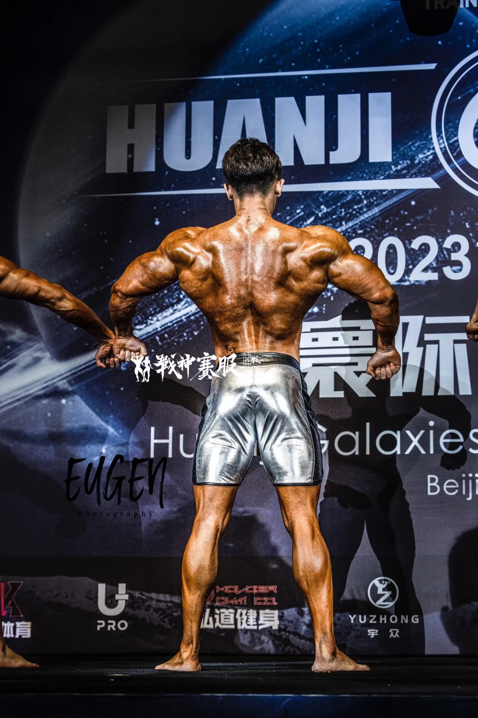 MP013 Boardshorts Custom-Made for Men's Physique ProSuits Yelong Jiang