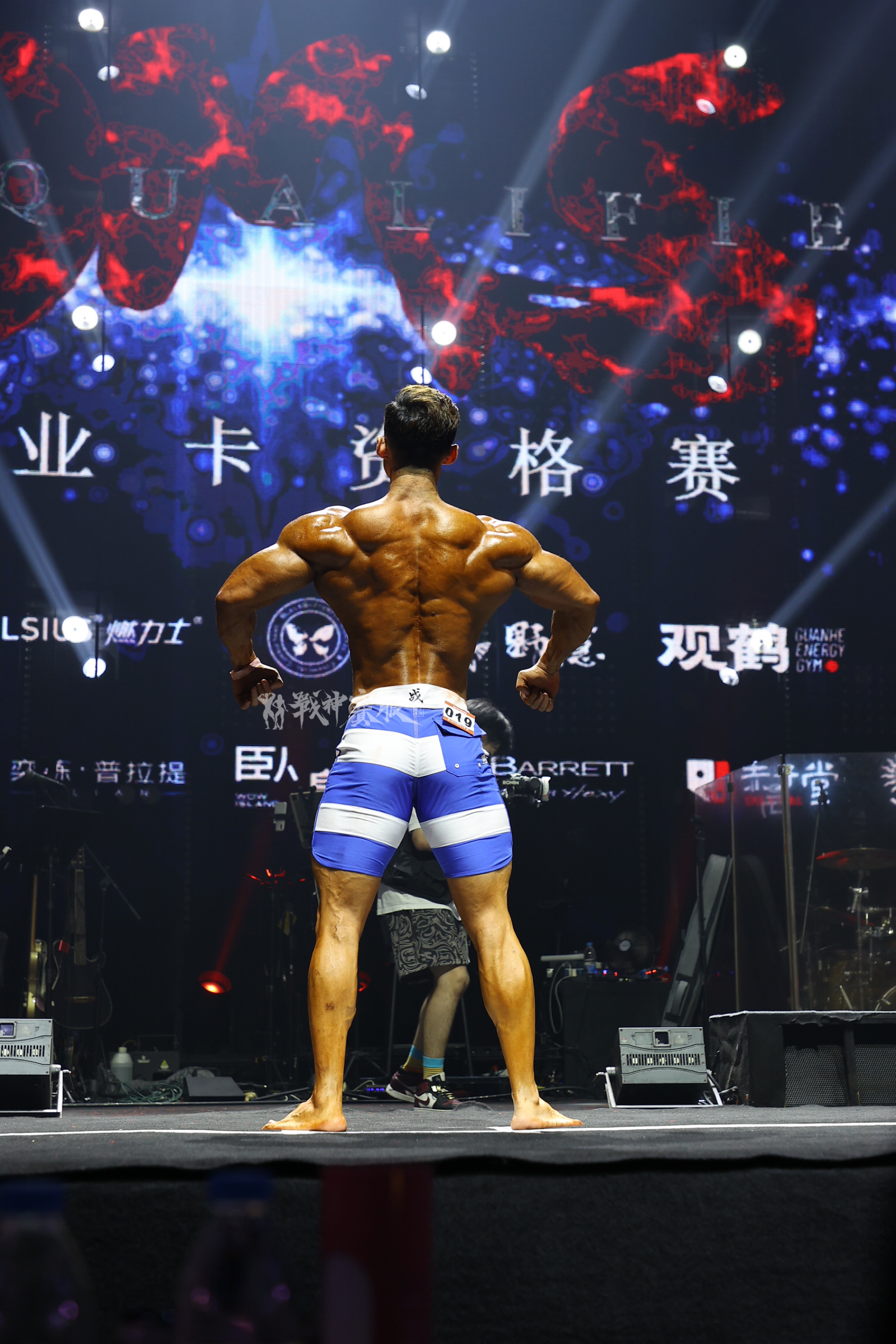MP114 Boardshorts Custom-Made for Men's Physique ProSuits Kai Rui