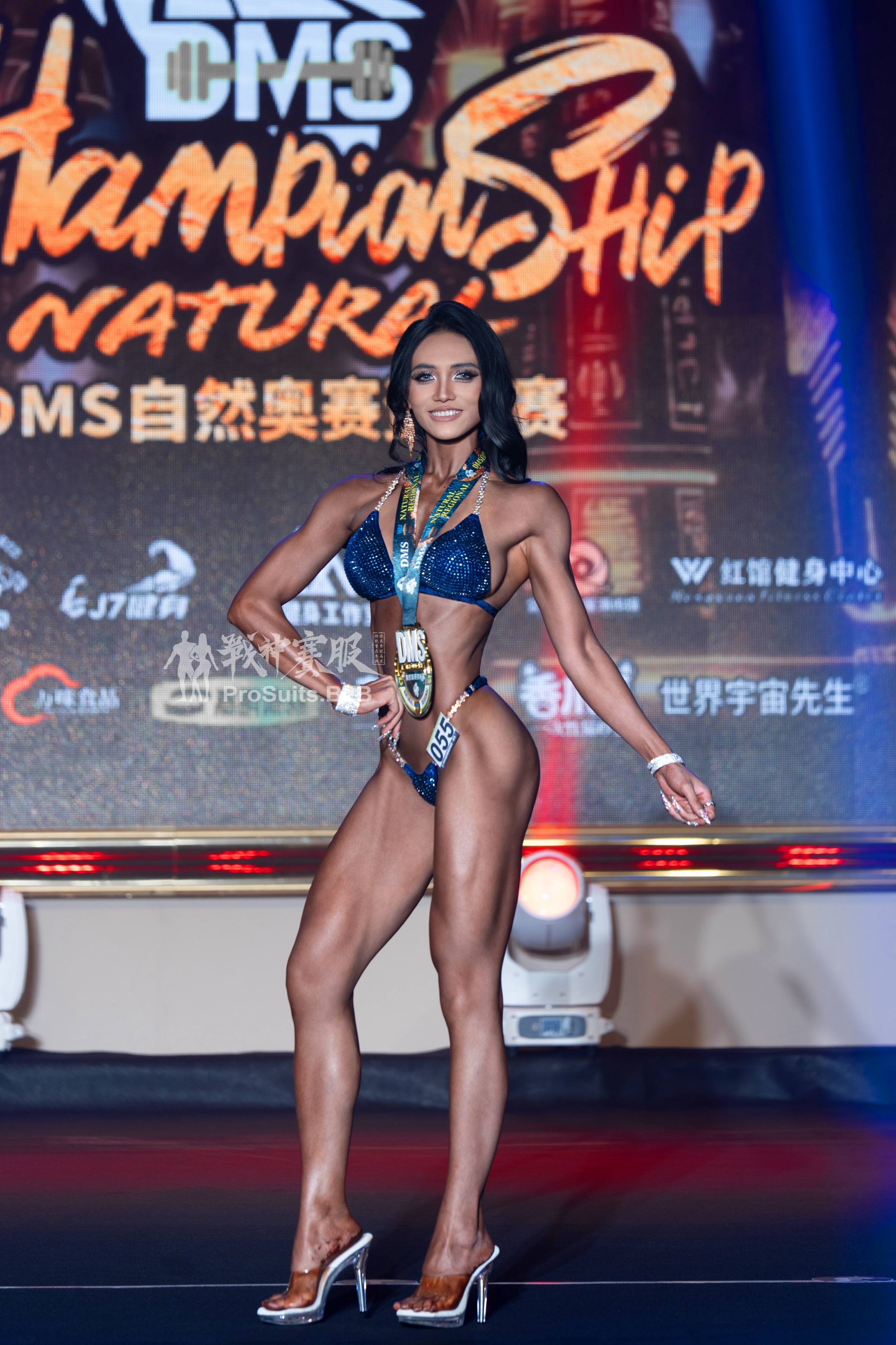 BK1-052 Competition Bikini Custom-Made for Bikini and Wellness by ProSuits