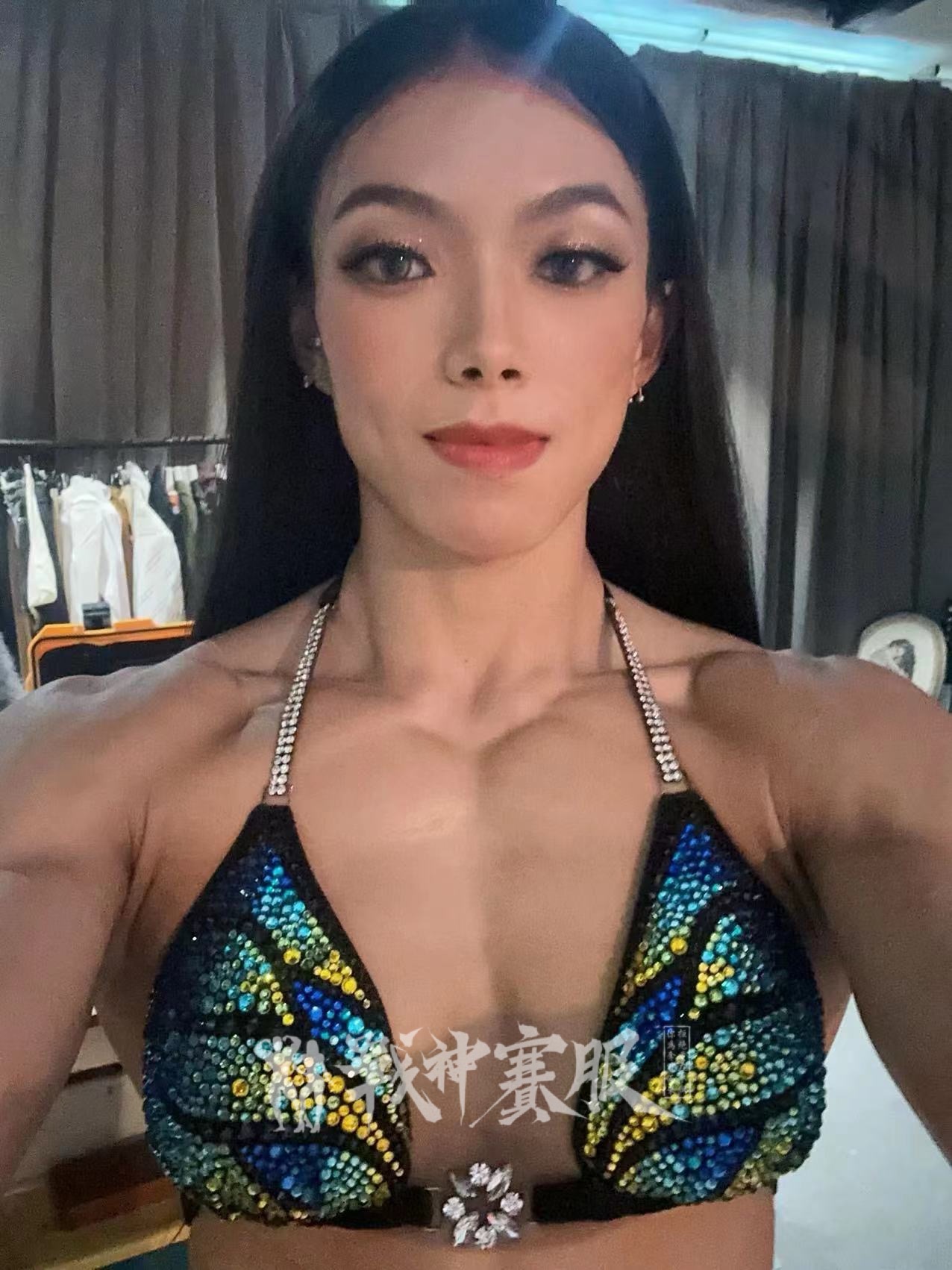 FG3-008 Competition Bikini Custom-Made for Figure/WP/WBB ProSuits Jinrui Tang