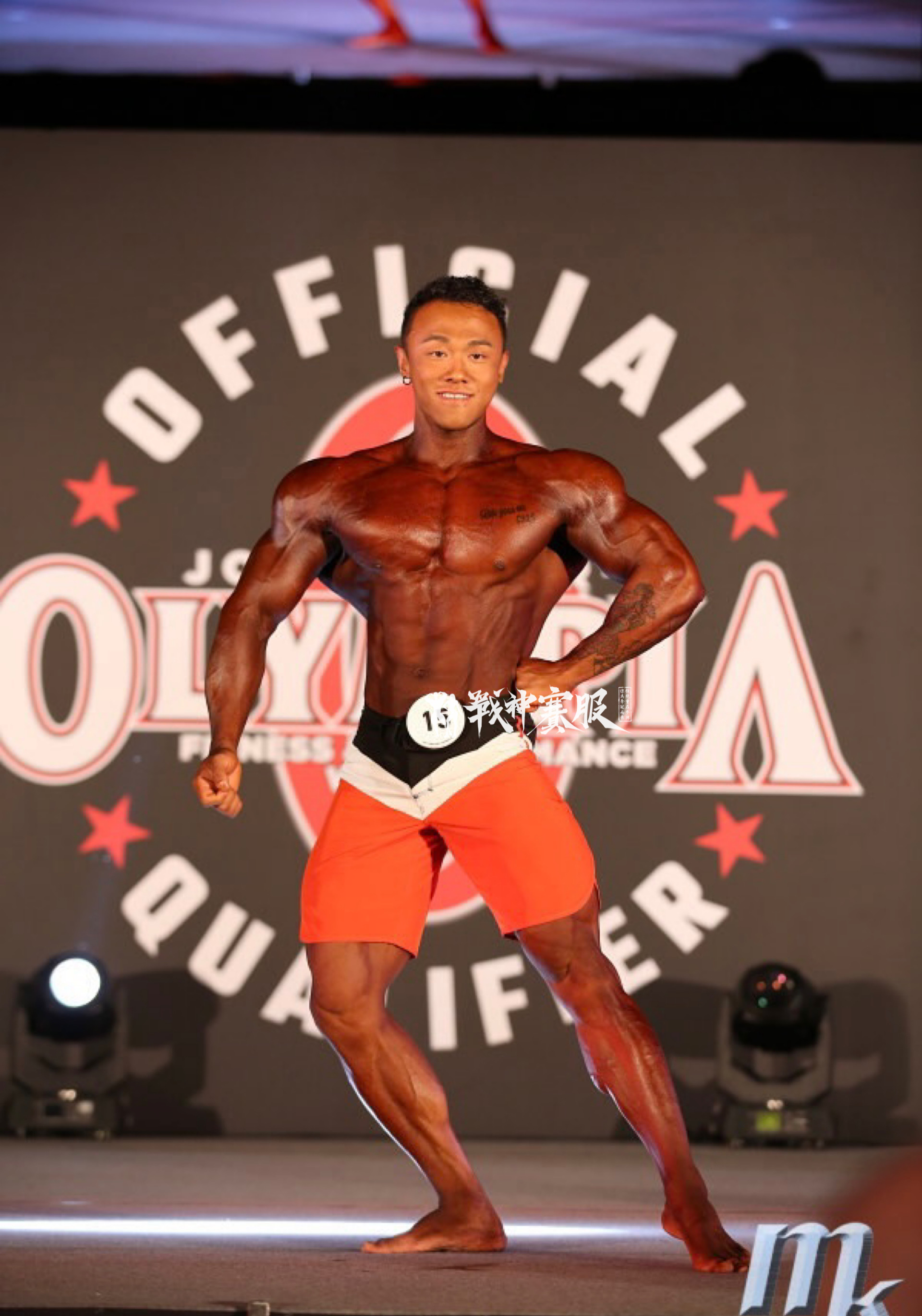 MP109 Boardshorts Custom-Made for Men's Physique ProSuits Heng Lu