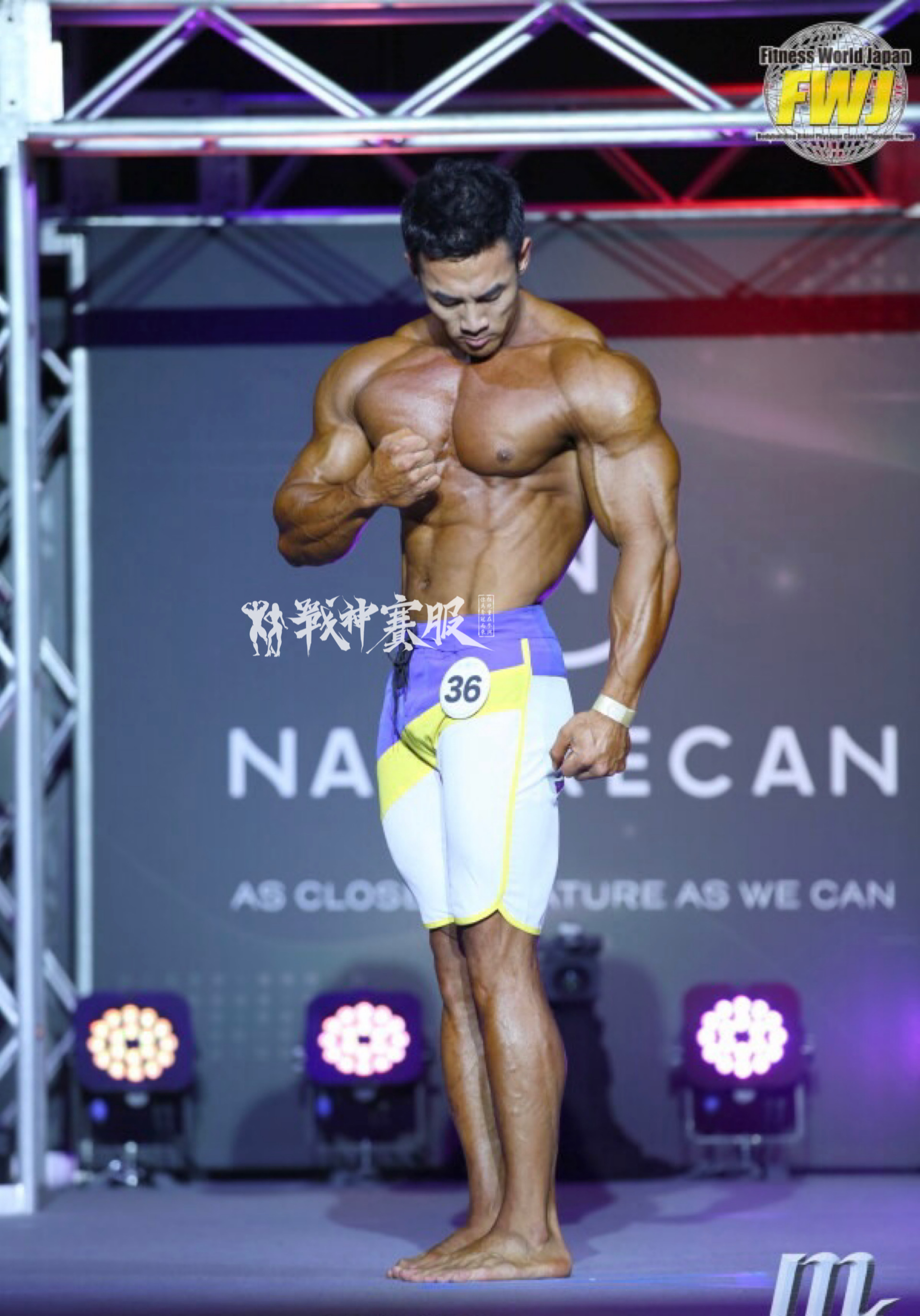 MP0138 Boardshorts for Men's Physique by ProSuits