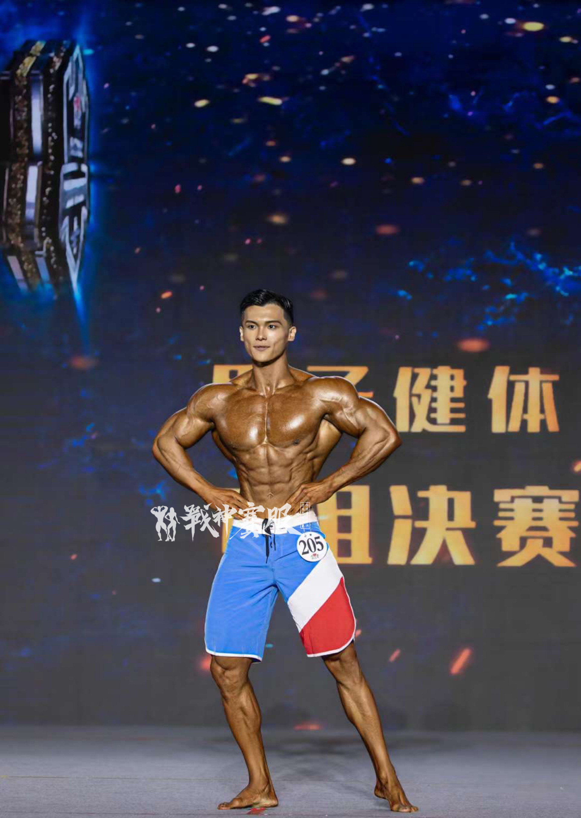 ELITE Boardshorts for Men's Physique Custom-Made