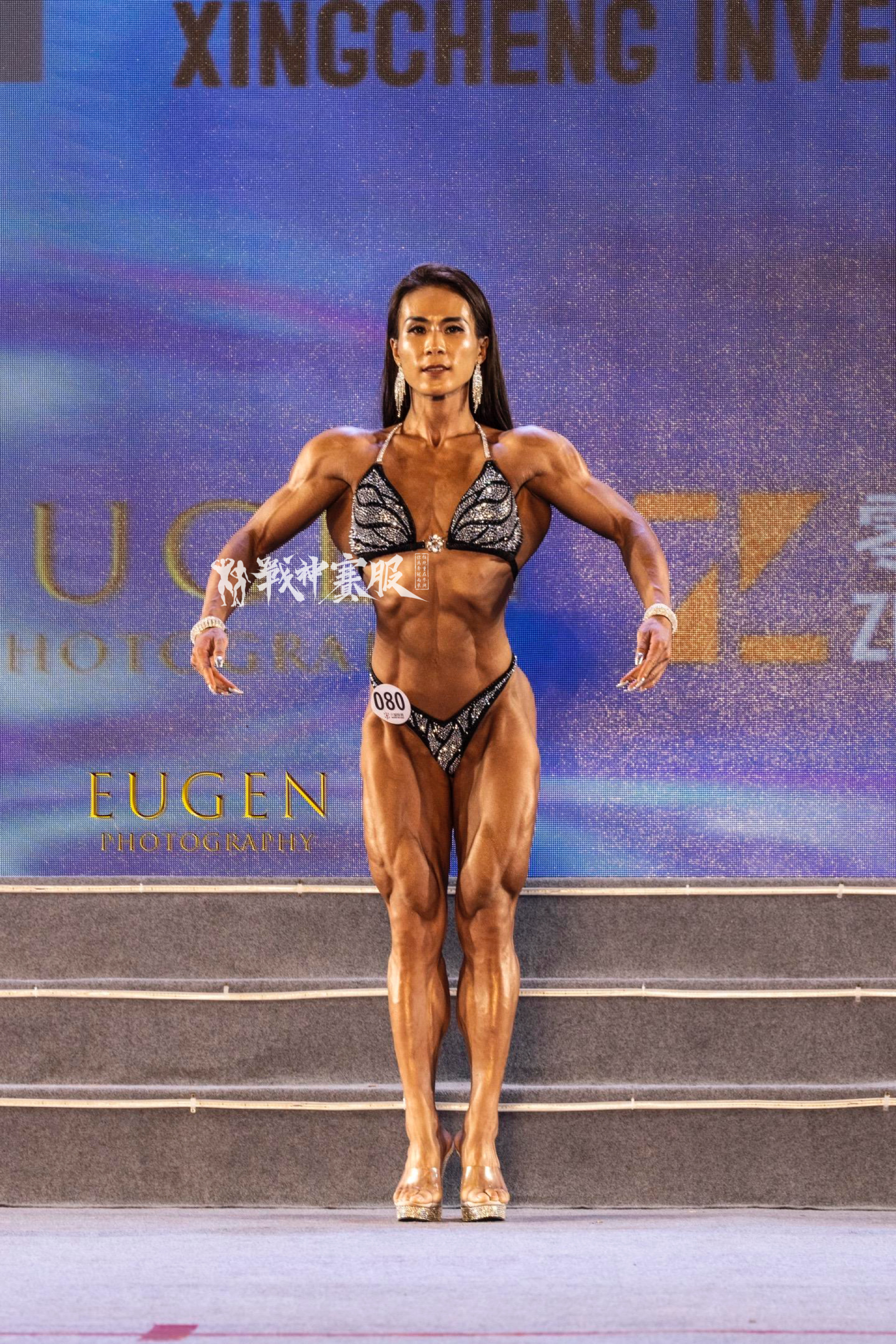 FG3-004 Competition Bikini Custom-Made for Figure/WP/WBB ProSuits Huahua Xie