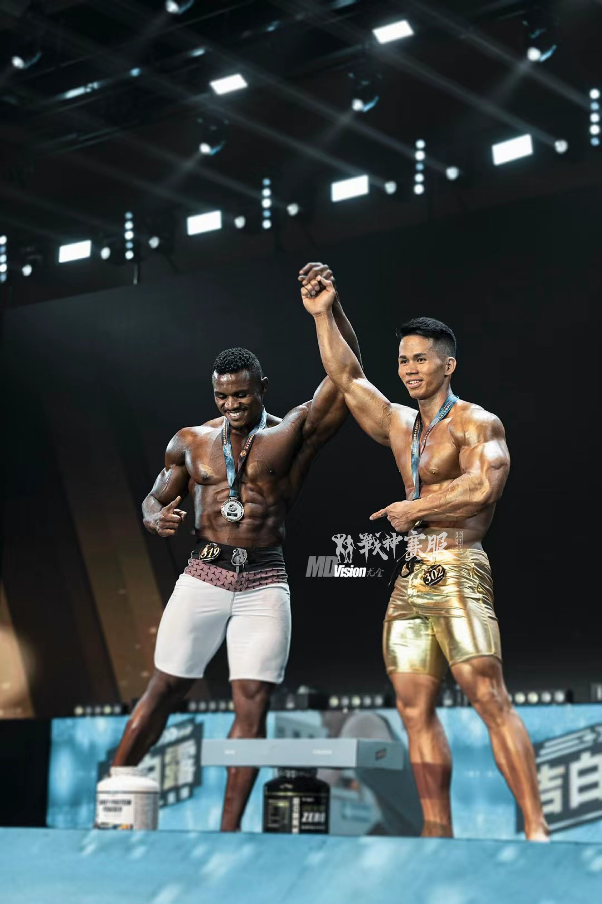 MP103 Boardshorts Custom-Made for Men's Physique ProSuits Zhihua Liu