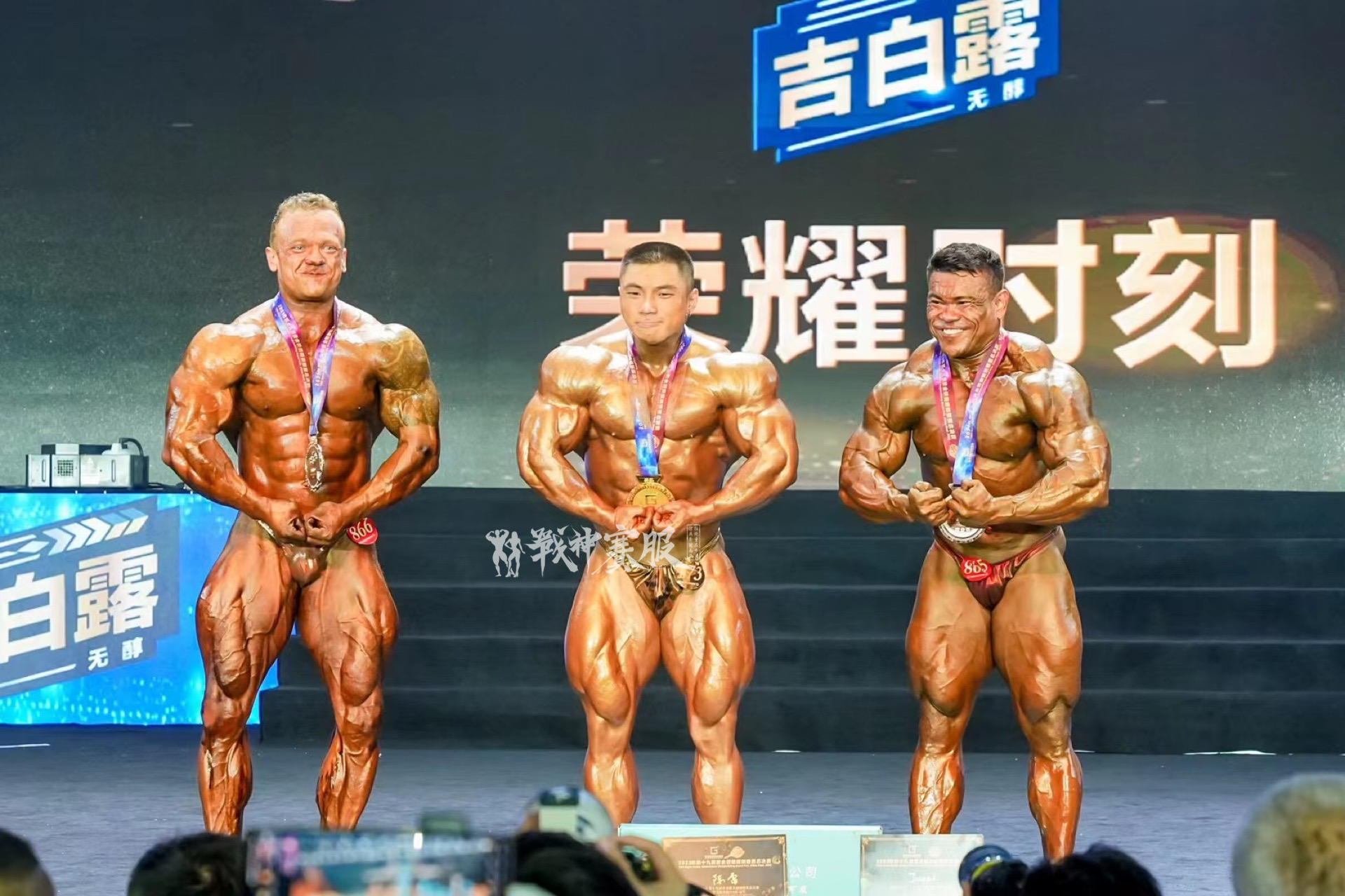 BB-K17 "Liquid Black" Posing Trunk for Bodybuilding ProSuits Zhaofeng He