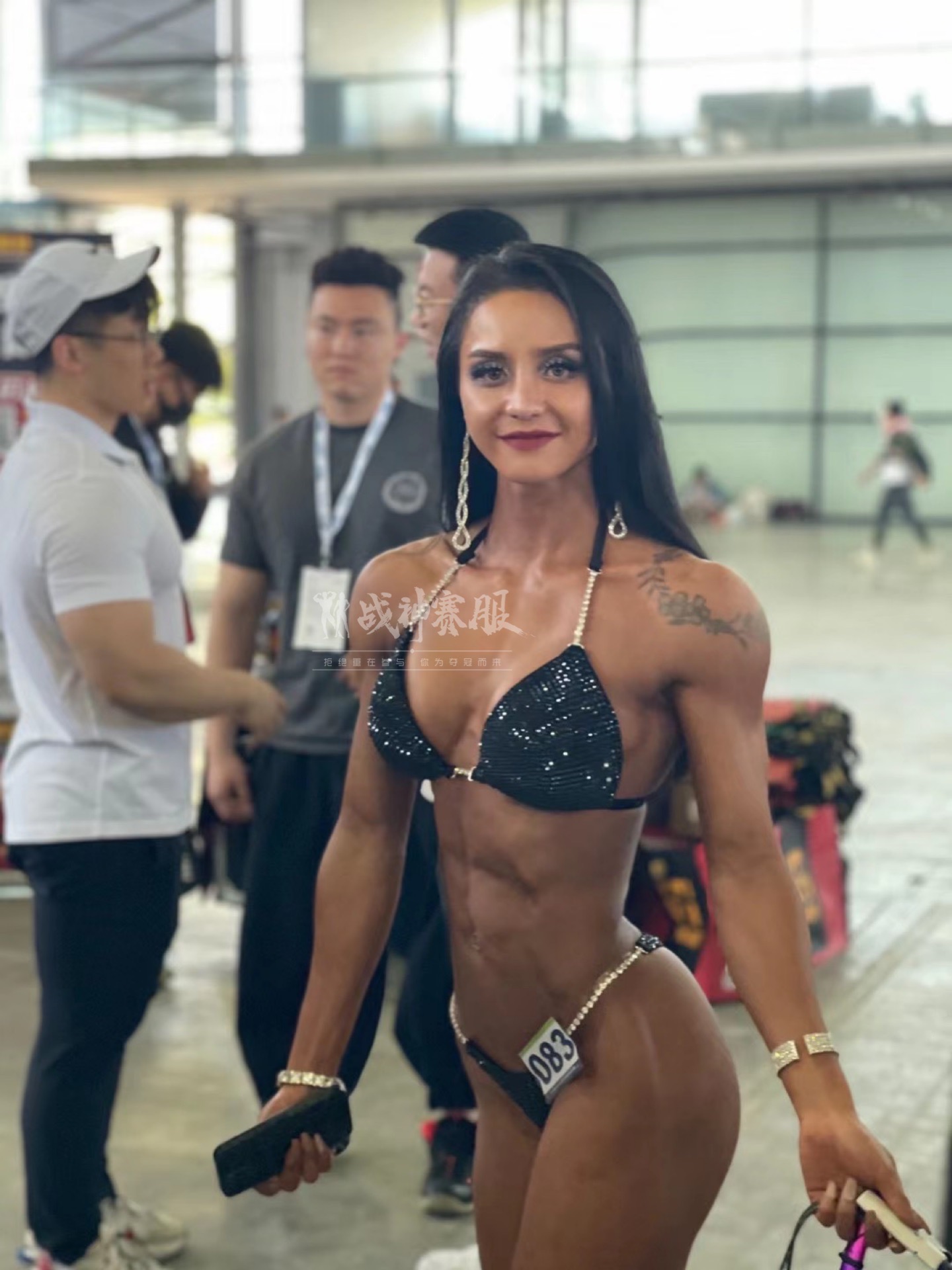 BK1-056 Competition Bikini Custom-Made for Bikini and Wellness ProSuits Xinyi Chen