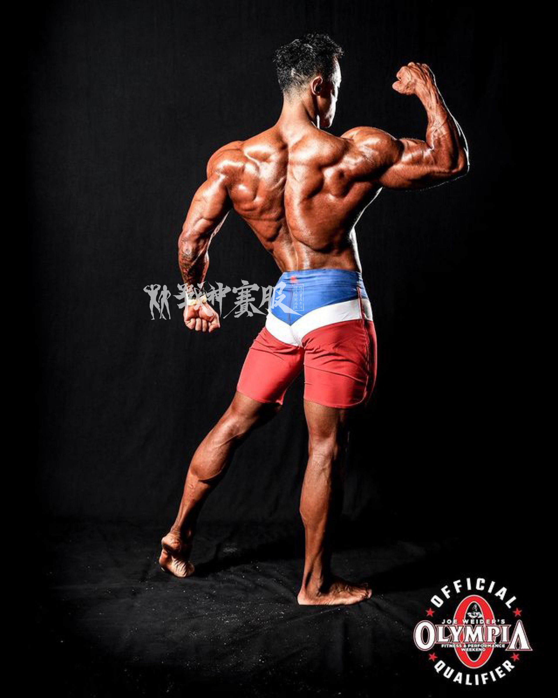 MP051 Boardshorts Custom-Made for Men's Physique ProSuits Renyi Xie