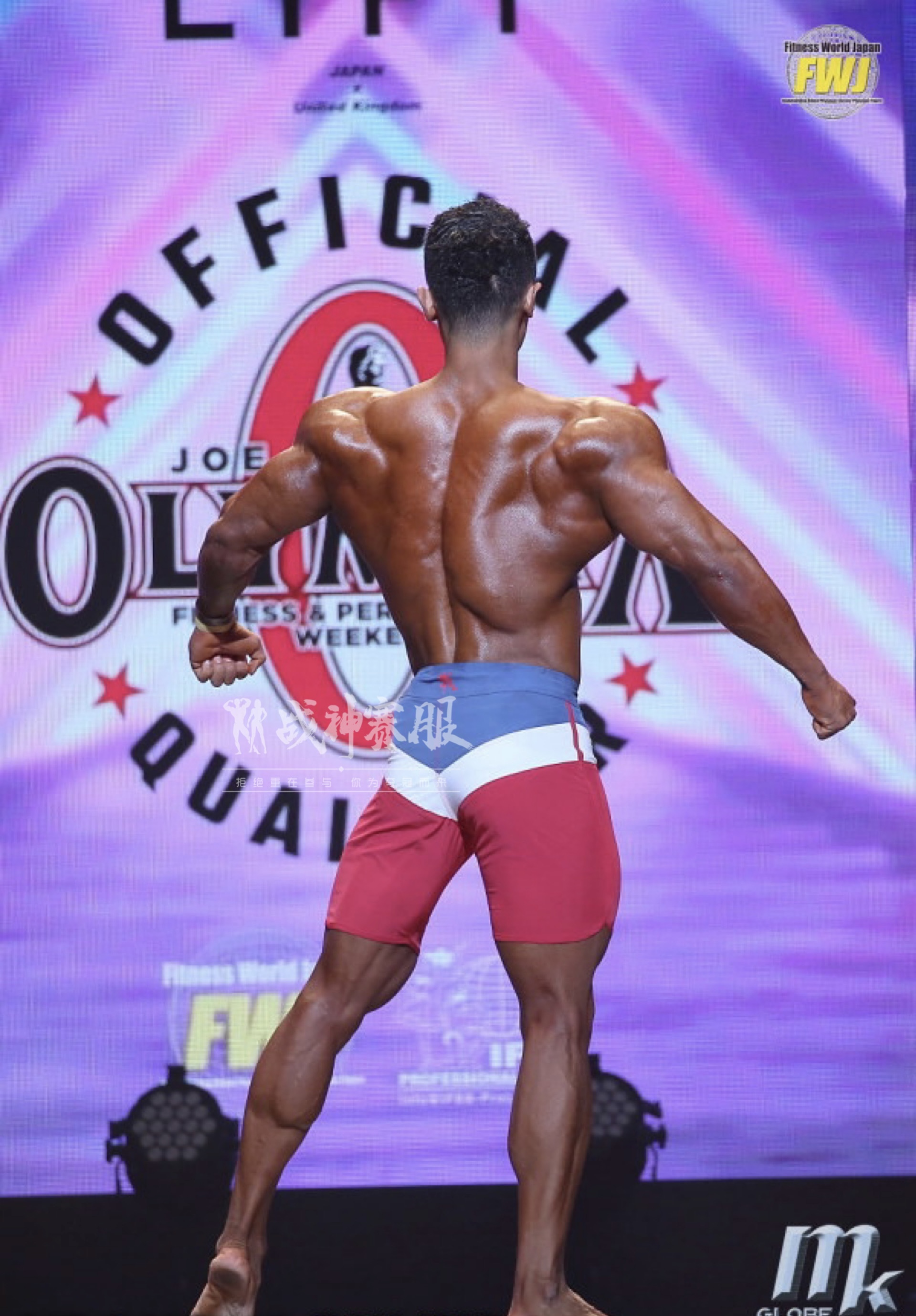 MP051 Boardshorts Custom-Made for Men's Physique ProSuits Renyi Xie