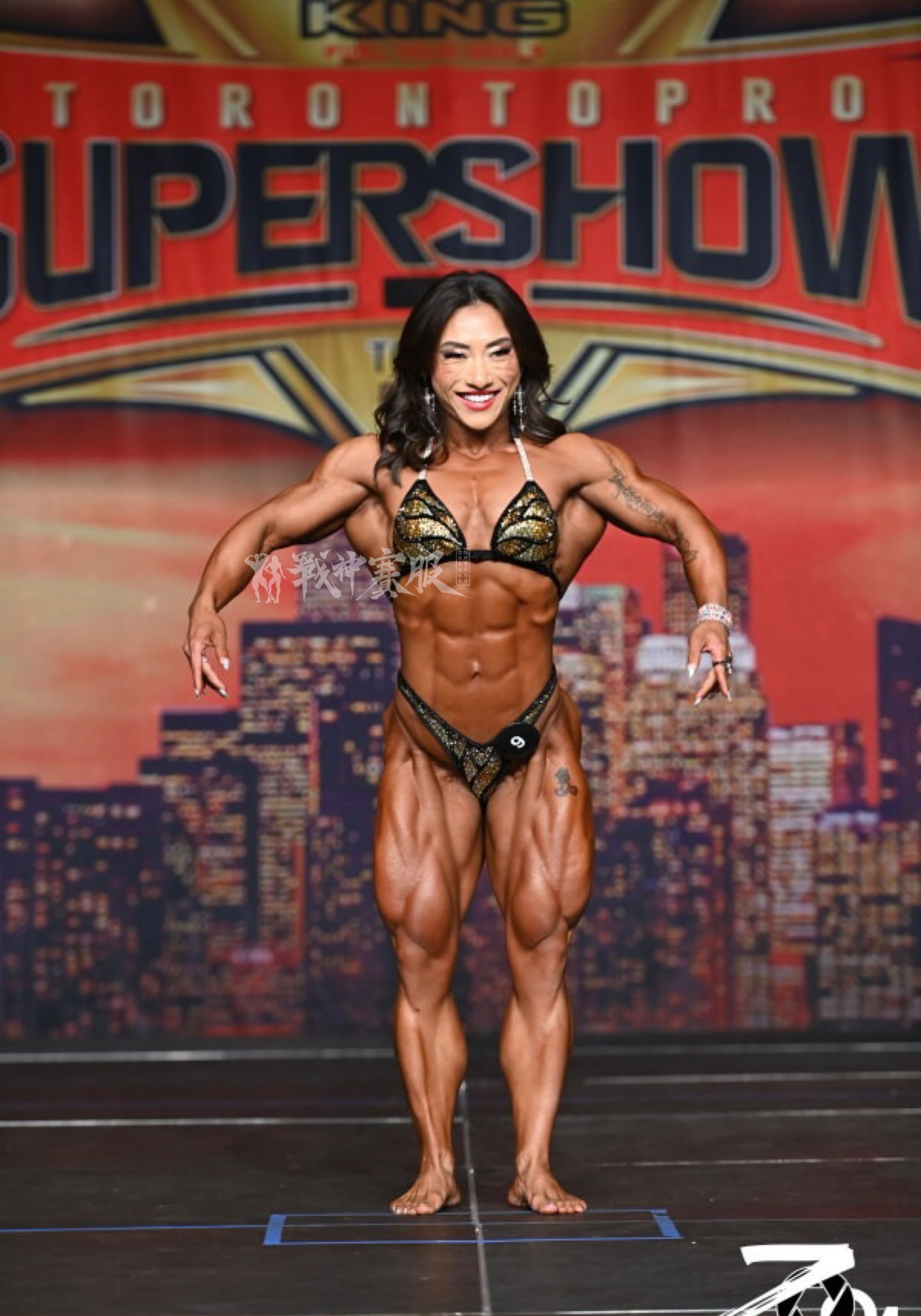 FG3-009 Competition Bikini Custom-Made for Figure/WP/WBB ProSuits Natalia Coelho