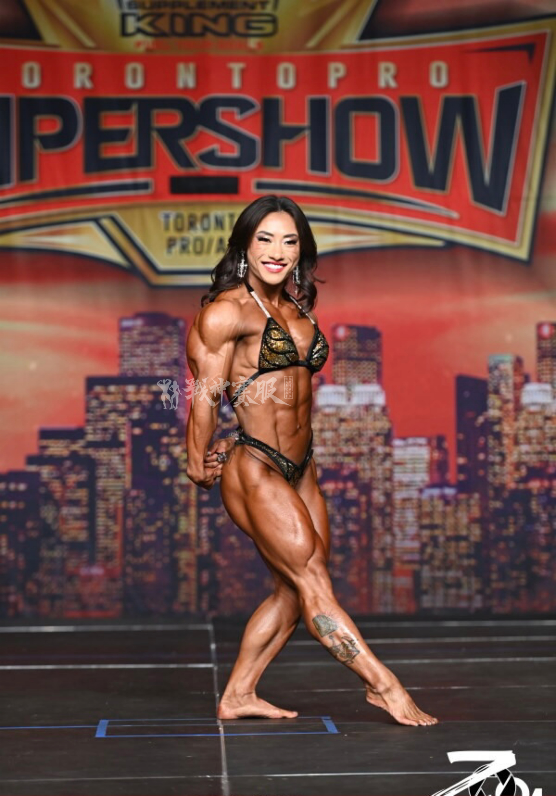 FG3-009 Competition Bikini Custom-Made for Figure/WP/WBB ProSuits Natalia Coelho