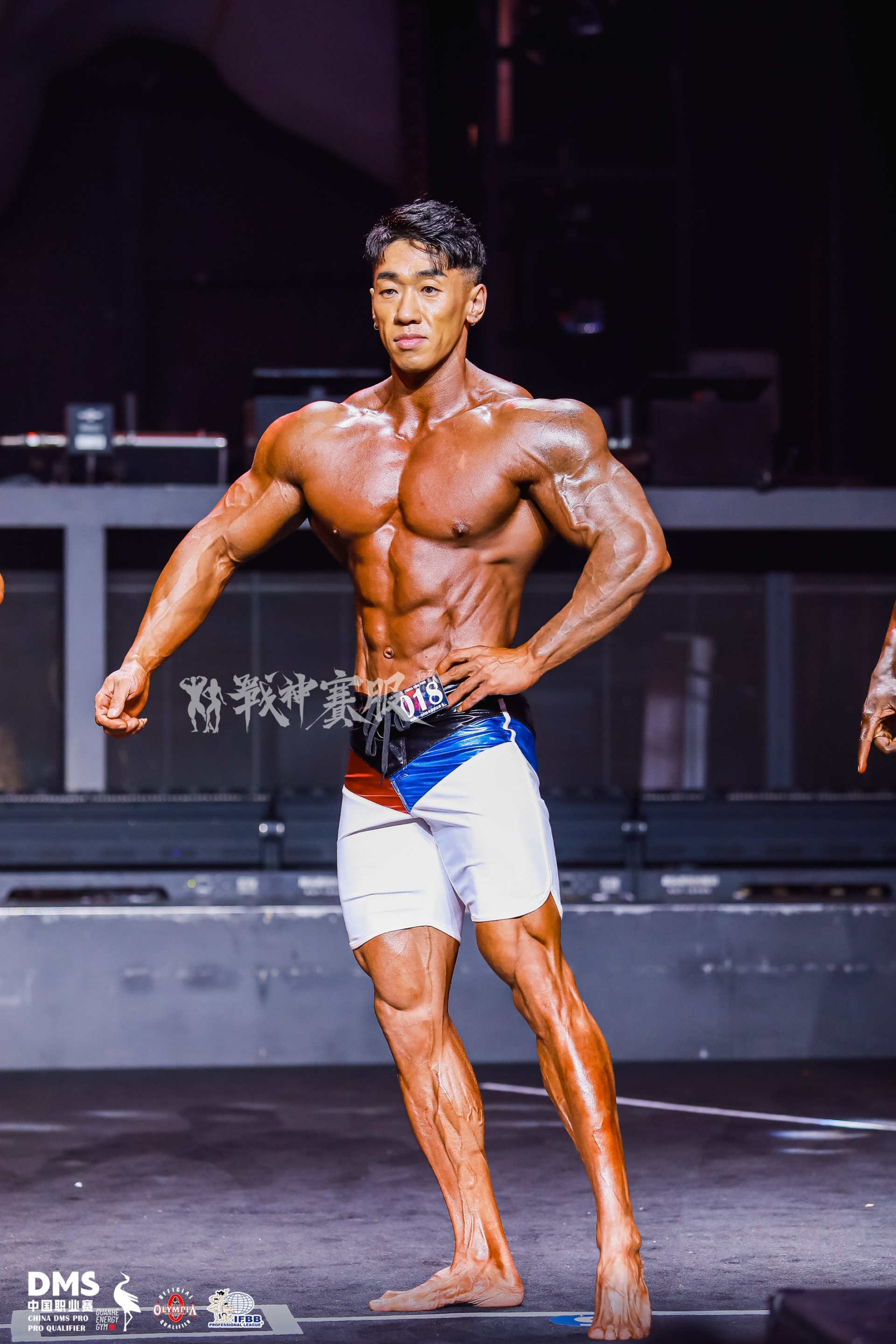 MP172 Boardshorts Custom-Made for Men's Physique ProSuits Yang Han