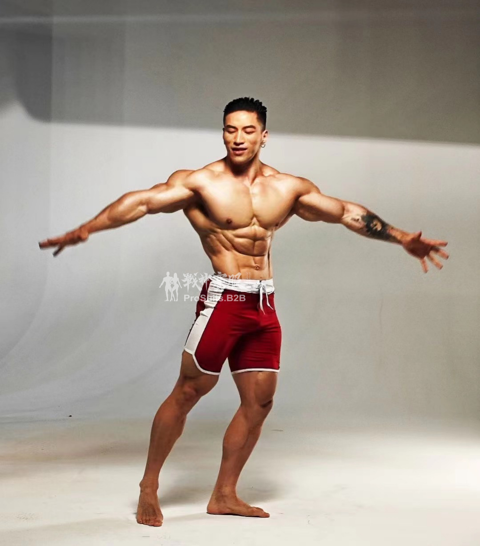 MP0131 Boardshorts for Men's Physique by ProSuits