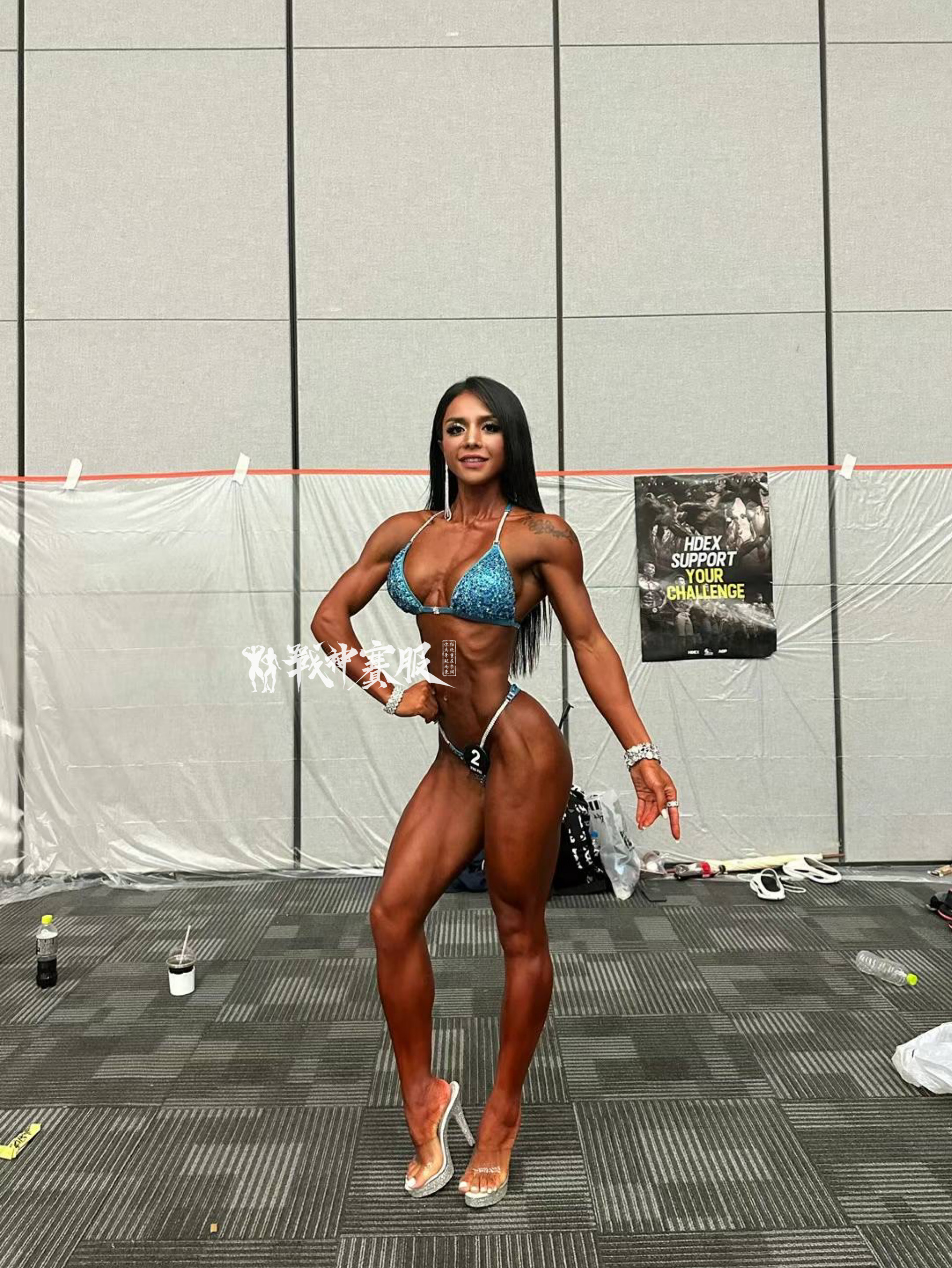 BK6-020 Competition Bikini Custom-Made for Bikini and Wellness ProSuits Xinyi Chen