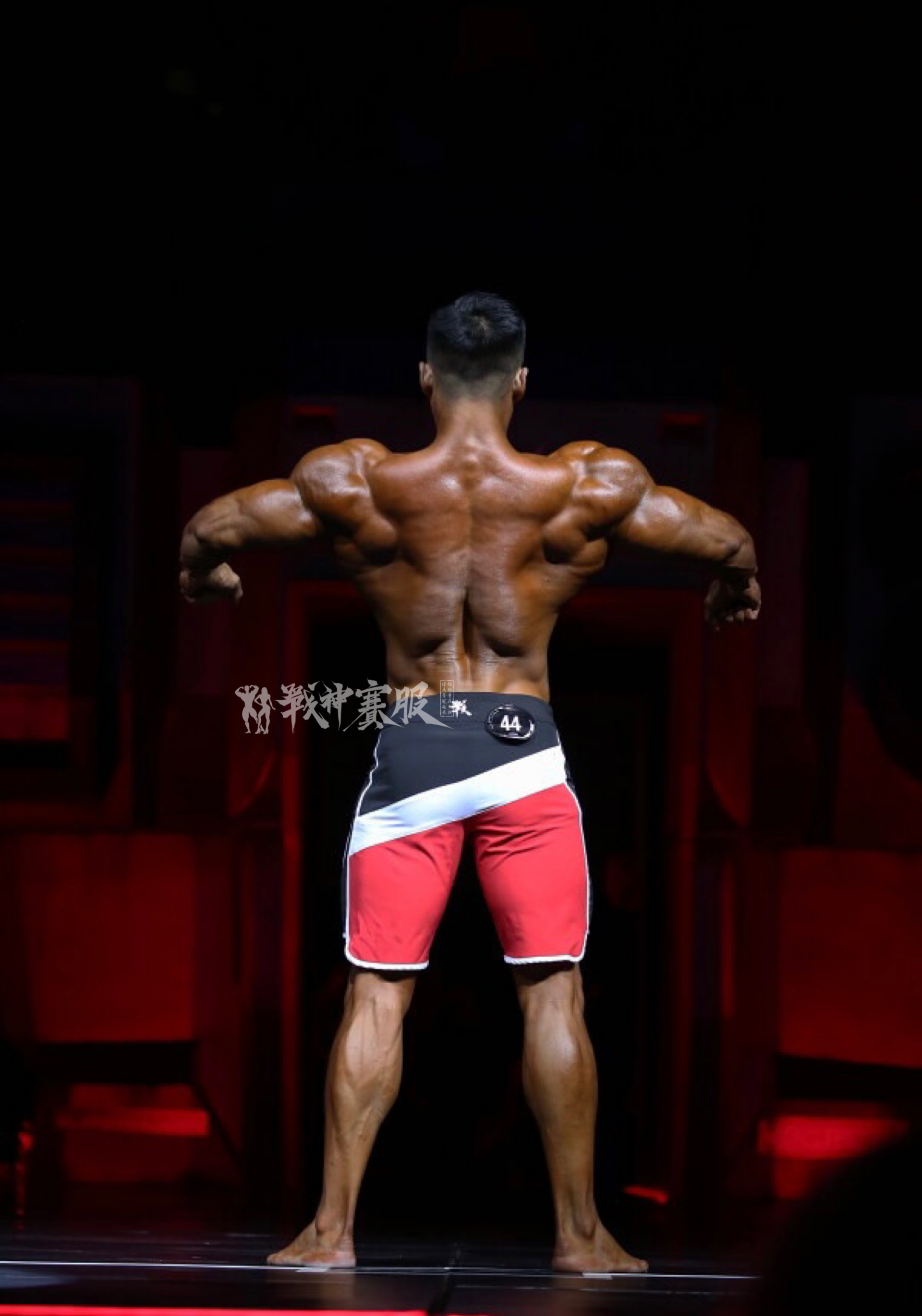 MP147 Boardshorts Custom-Made for Men's Physique ProSuits Juxian He