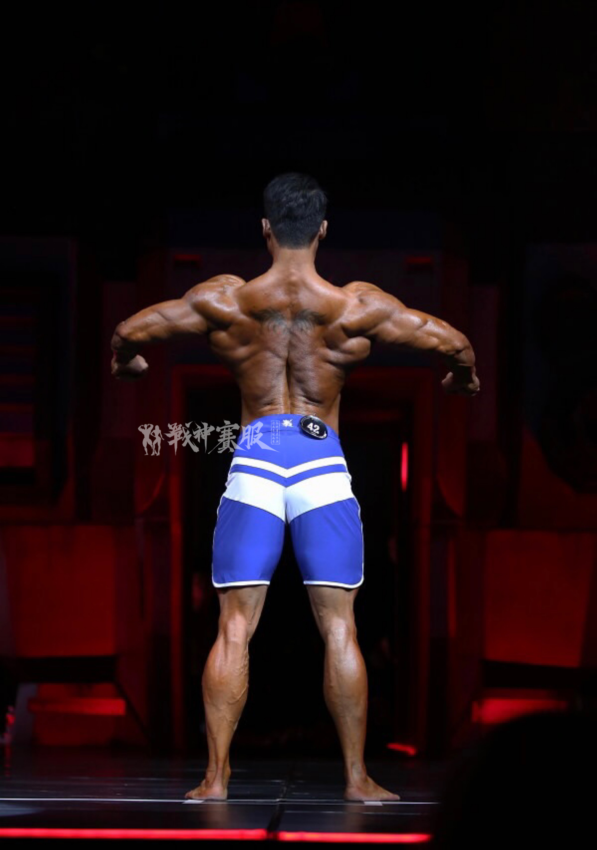 MP022 Boardshorts Custom-Made for Men's Physique ProSuits Jian Chen