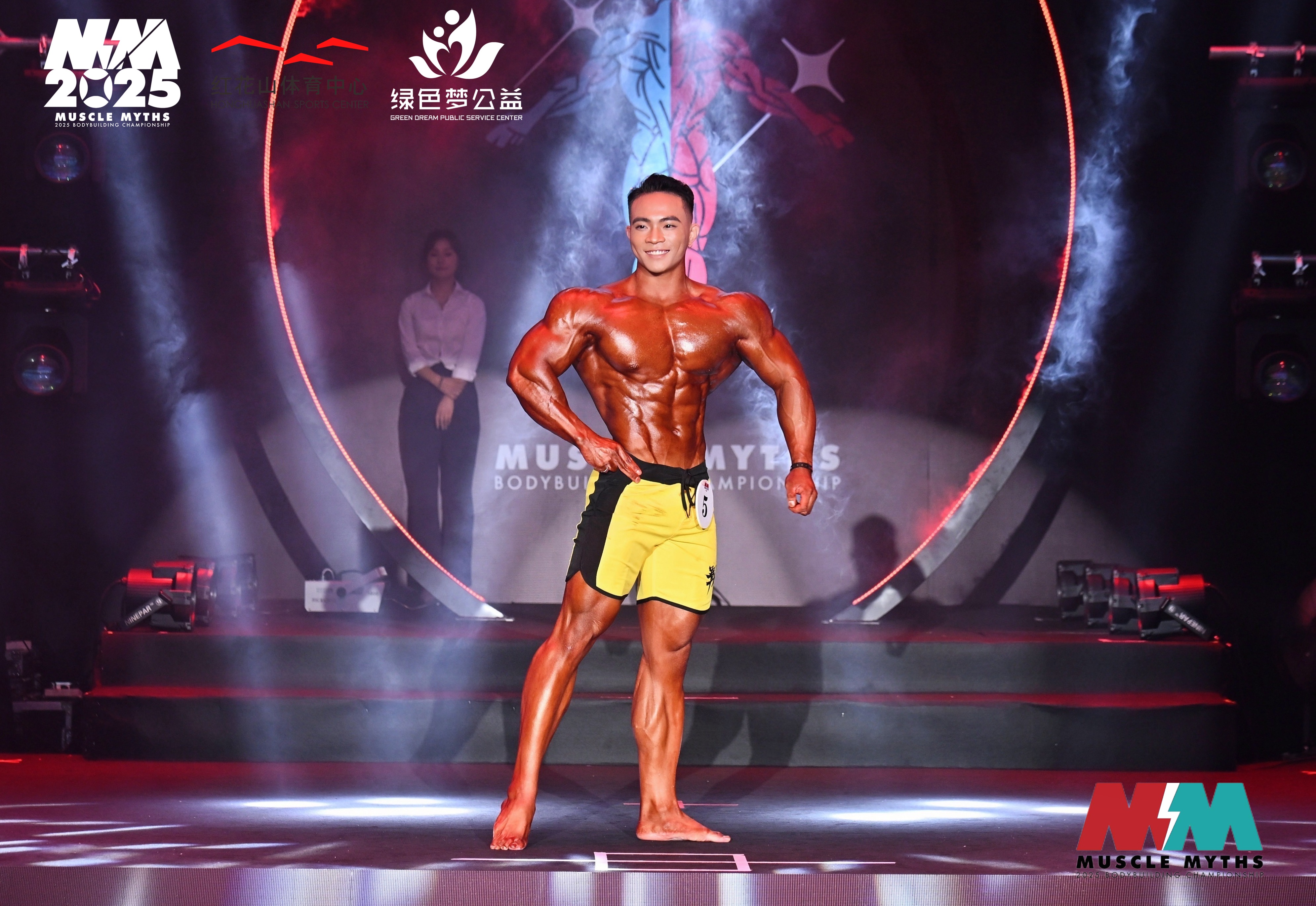 MP088 Boardshorts Custom-Made for Men's Physique ProSuits Kurt Xu