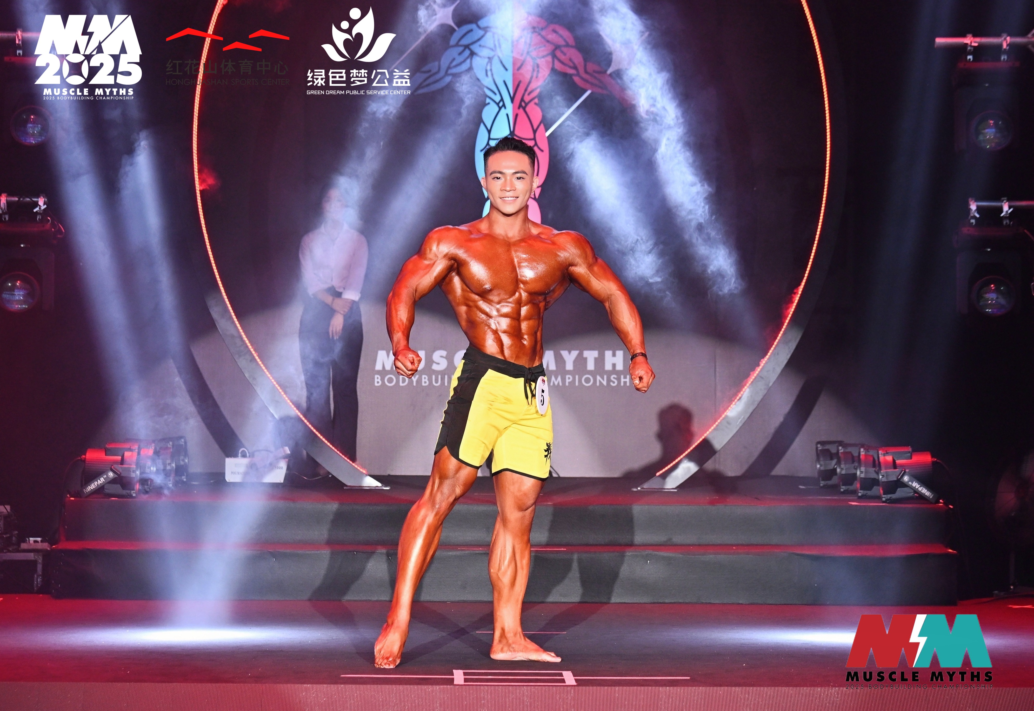 MP088 Boardshorts Custom-Made for Men's Physique ProSuits Kurt Xu